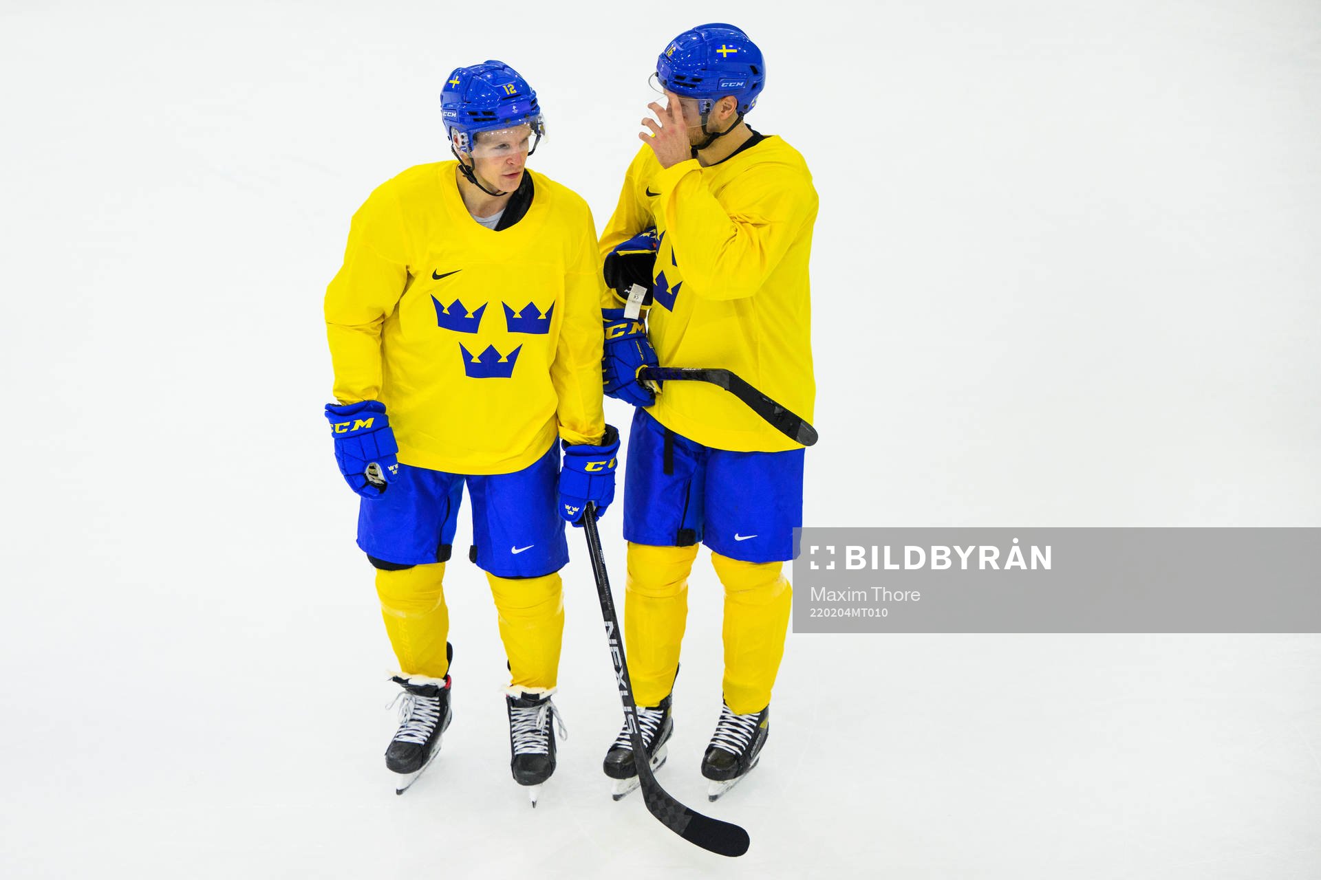 Max Friberg och Marcus Krüger of the Swedish men’s