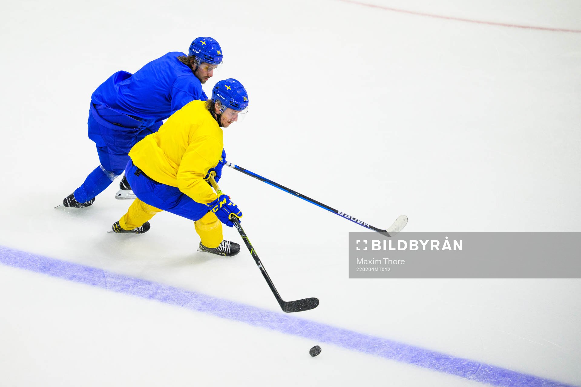 Jonathan Pudas och Mathias Bromé of the Swedish men’s