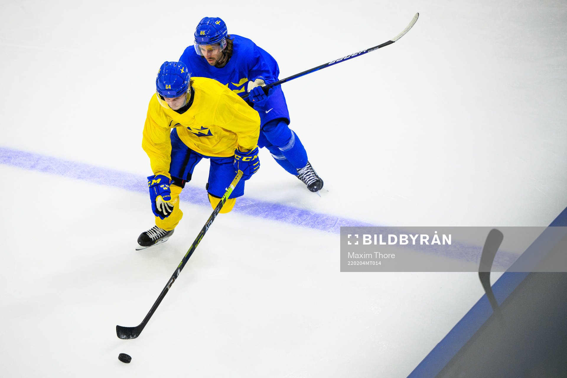Jonathan Pudas och Mathias Bromé of the Swedish men’s