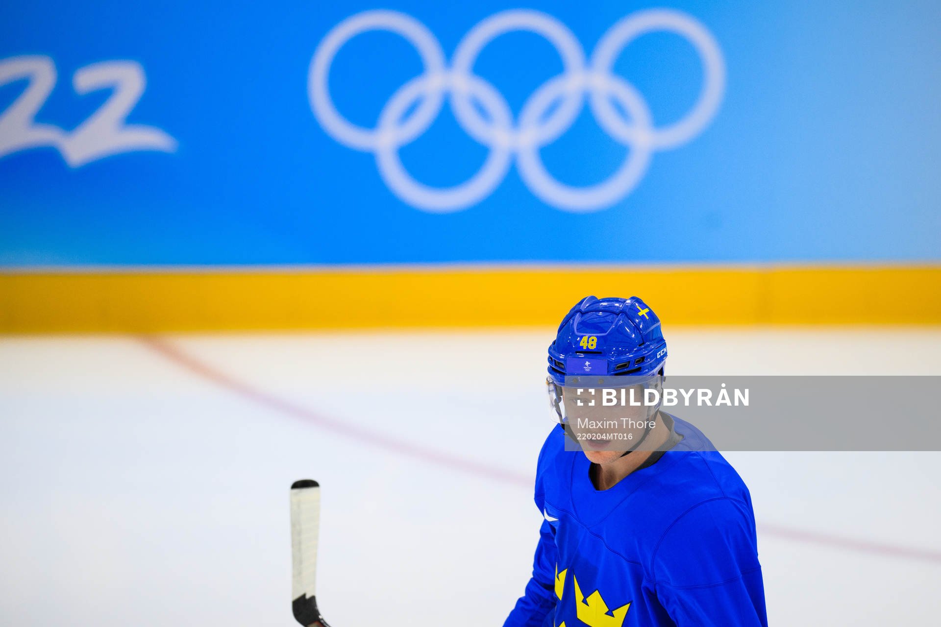 Carl Klingberg of the Swedish men’s national ice hockey
