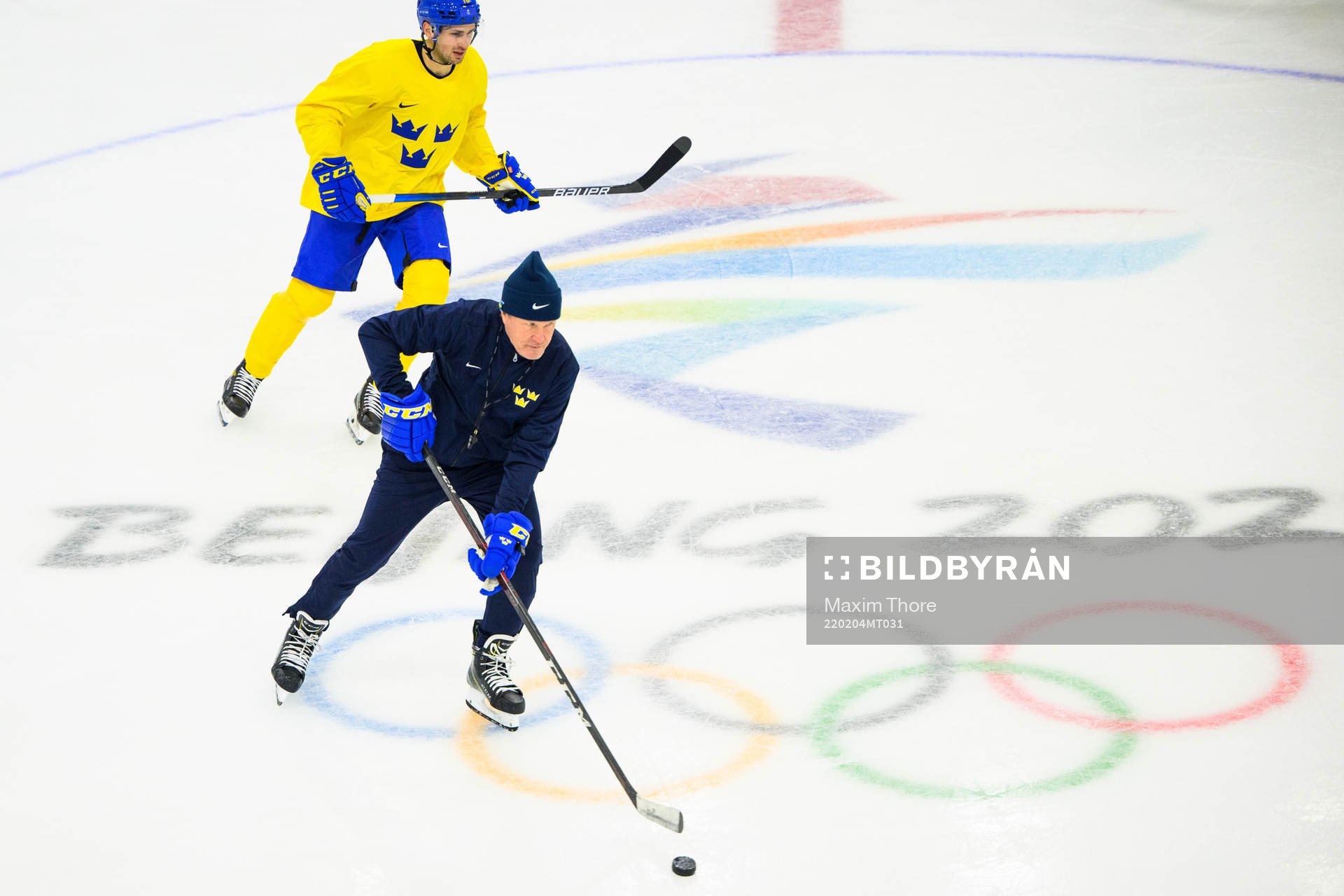 Head coach Johan Garpenlöv of the Swedish men’s national