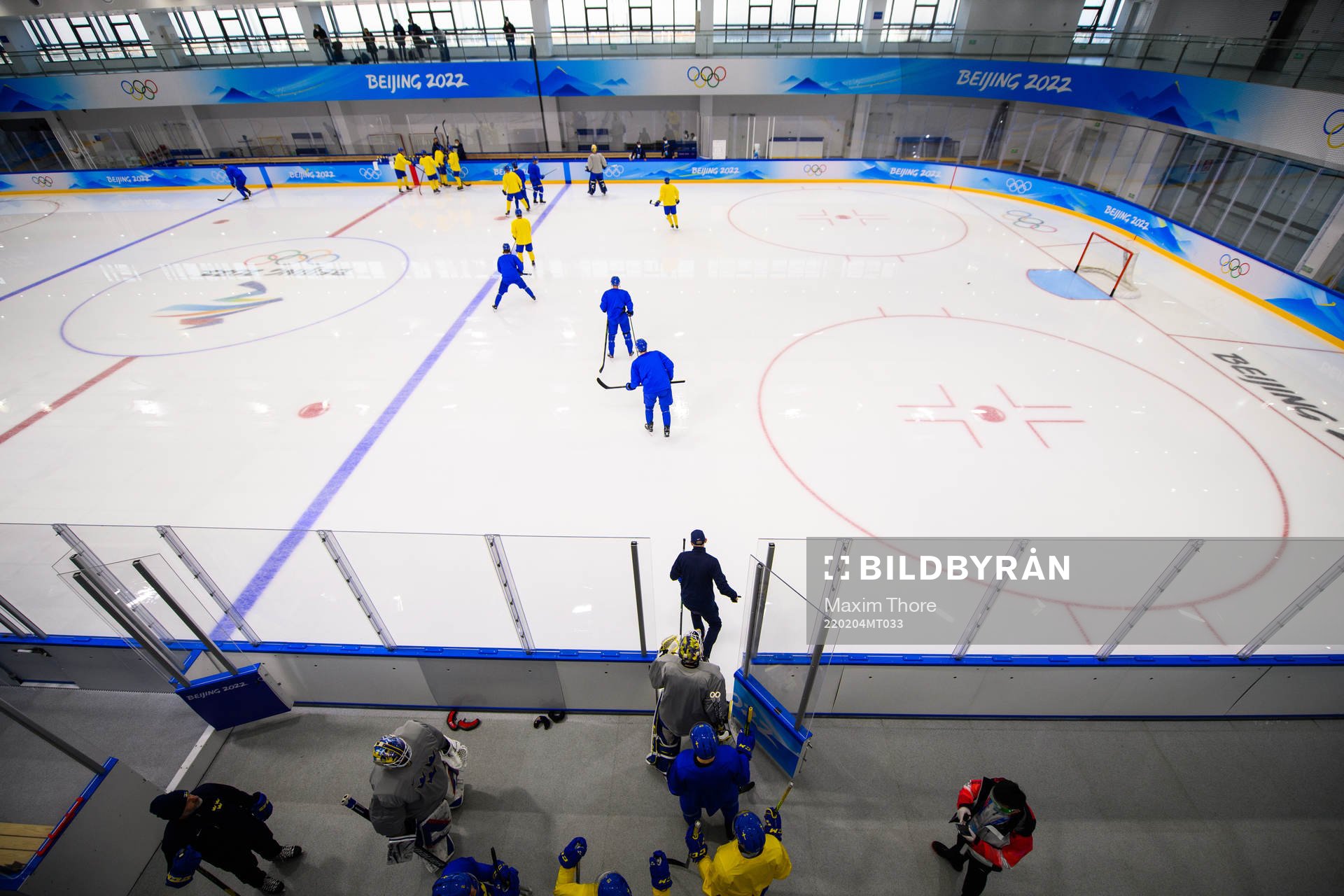 Players of the Swedish men’s national ice hockey team