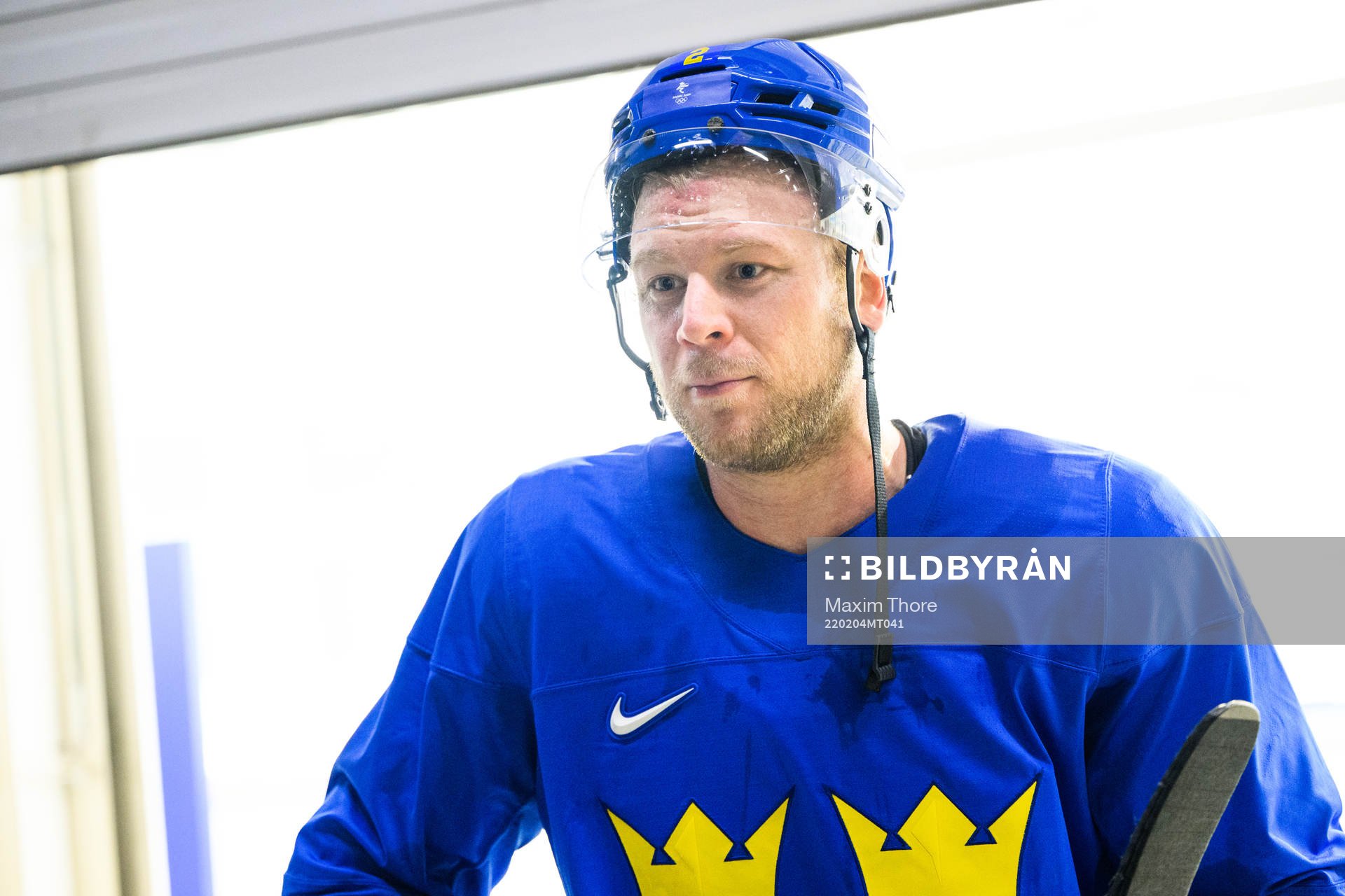 Christian Folin of the Swedish men’s national ice hockey