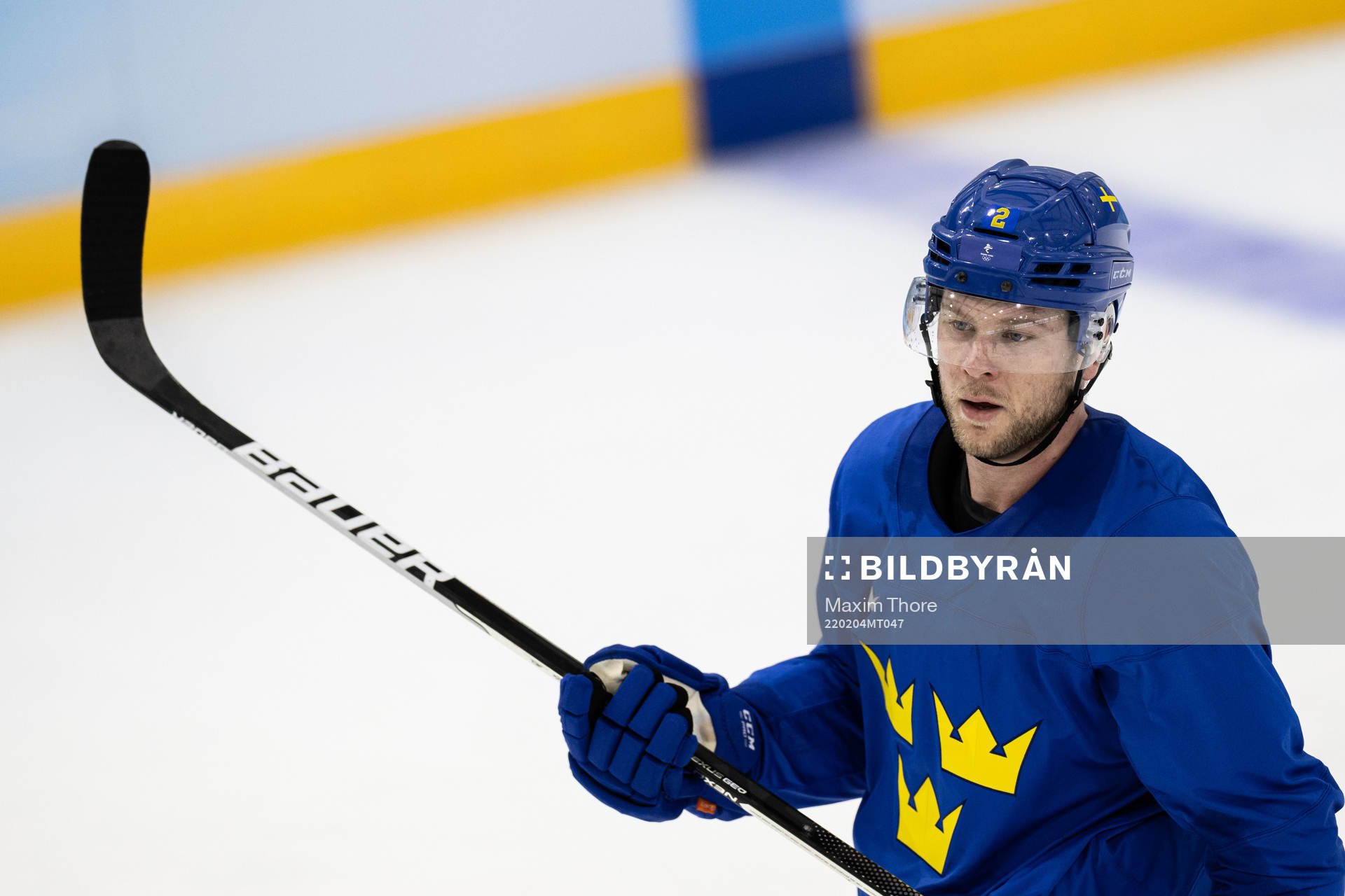 Christian Folin of the Swedish men’s national ice hockey