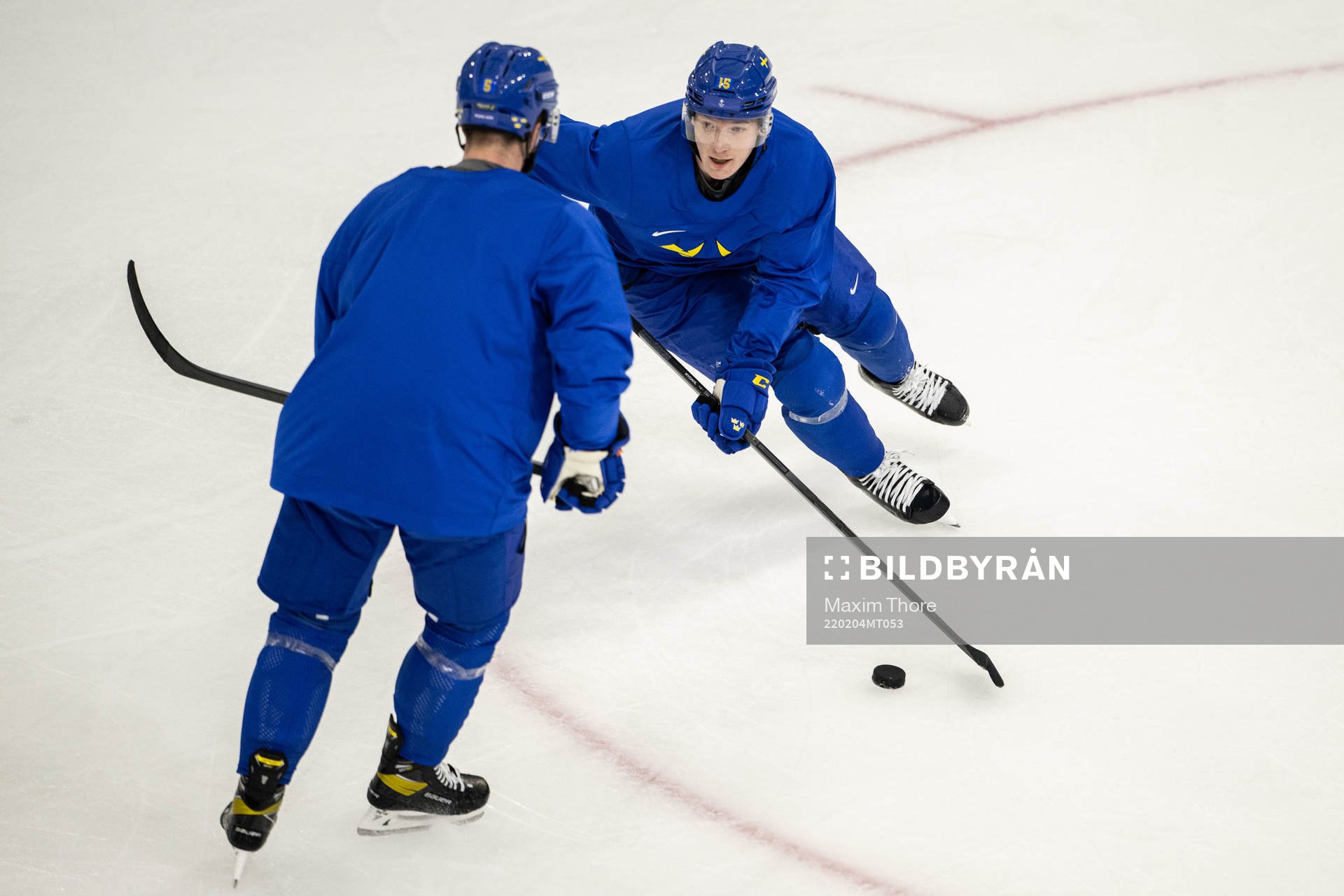 Gustav Rydahl of the Swedish men’s national ice hockey