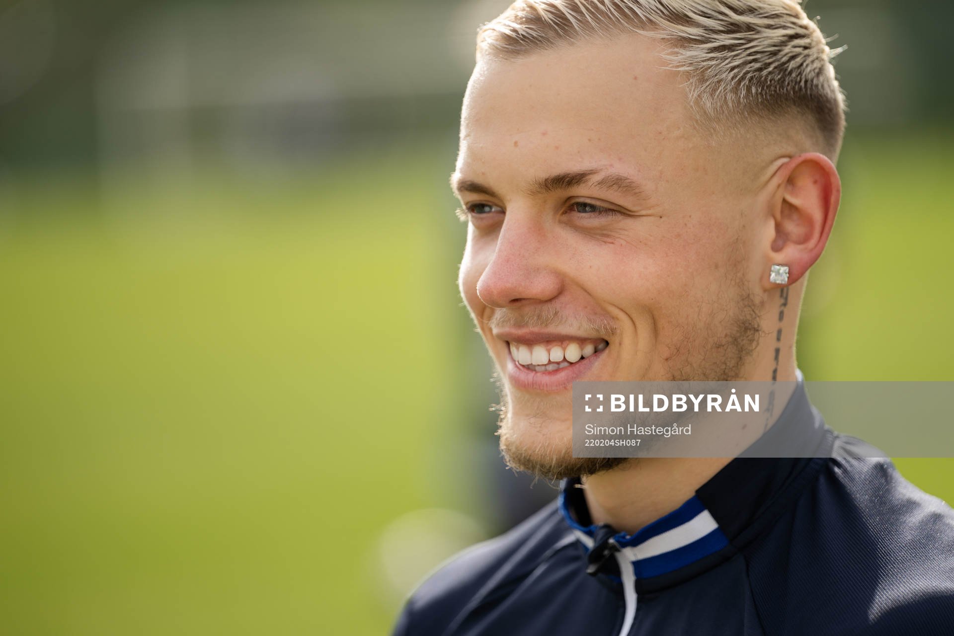  Erik Sorga  under en fotbollsträning med IFK Göteborg den 4 februari 2022 i Marbella. 