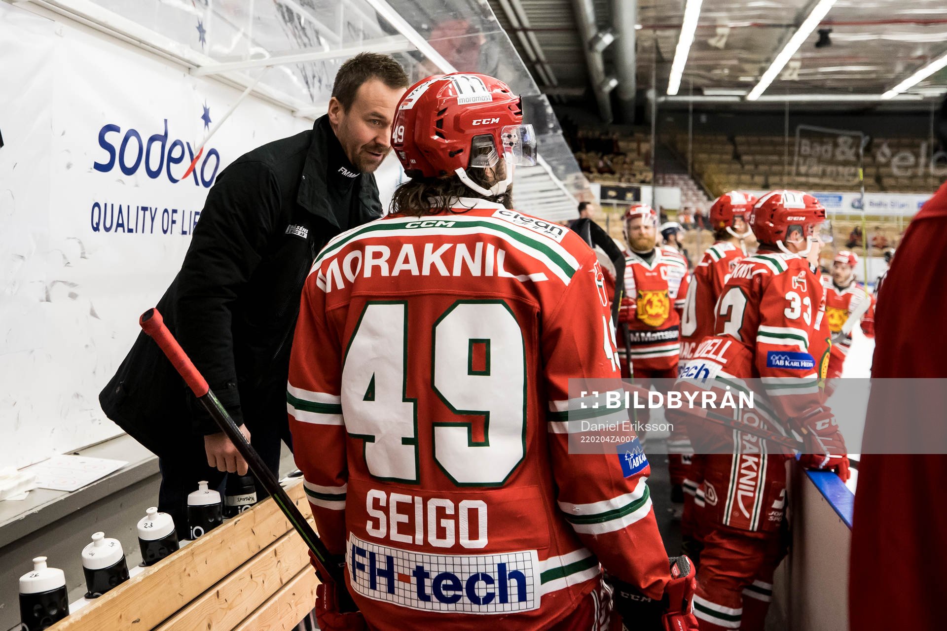 Moras fystränare Tomas Skogs