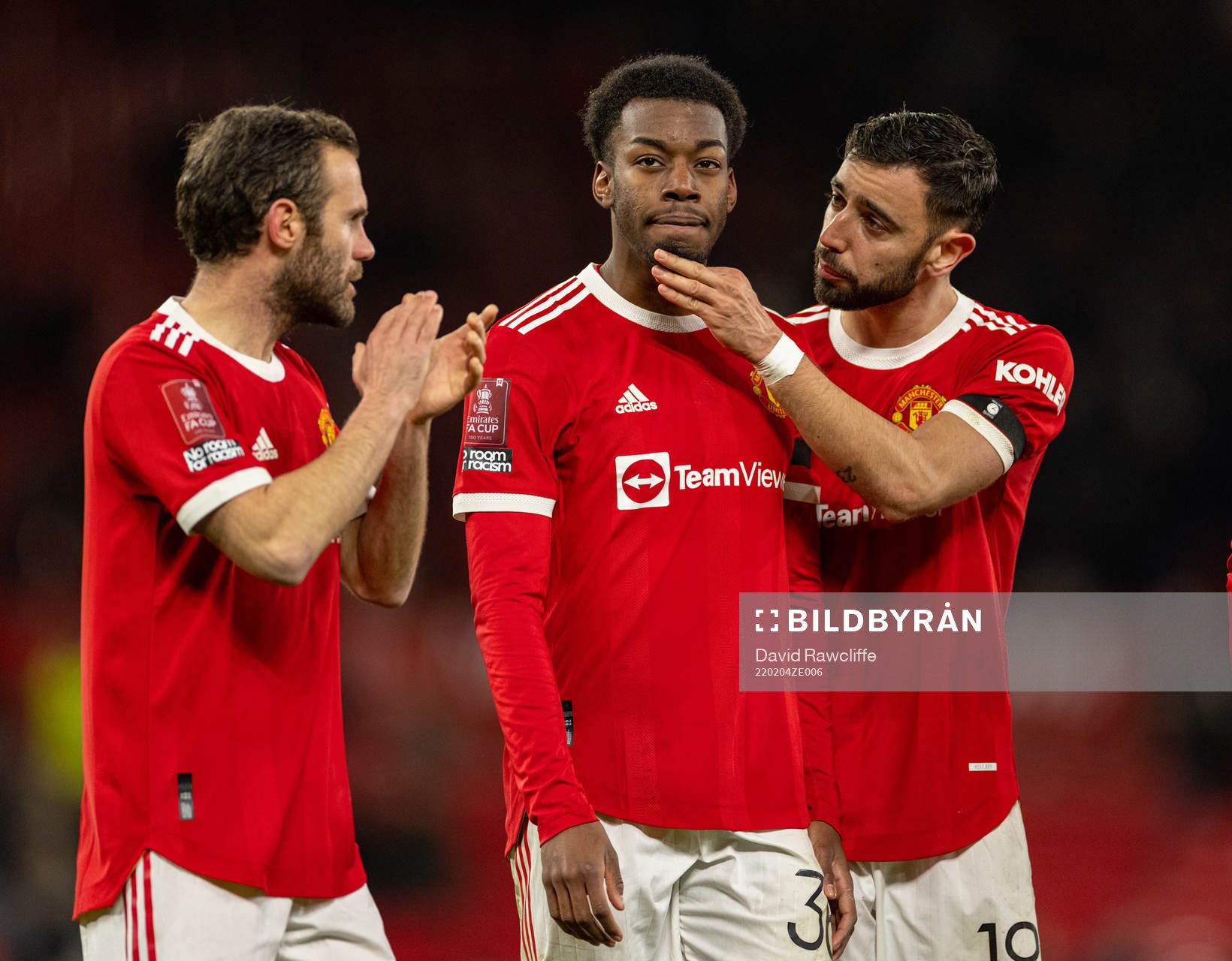 Manchester Uniteds Anthony Elanga deppar