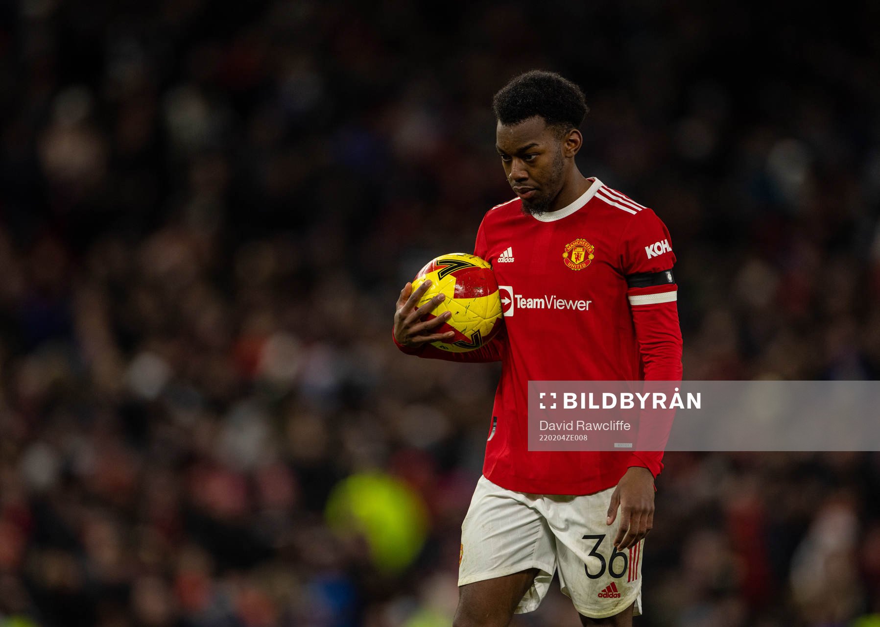 Manchester Uniteds Anthony Elanga