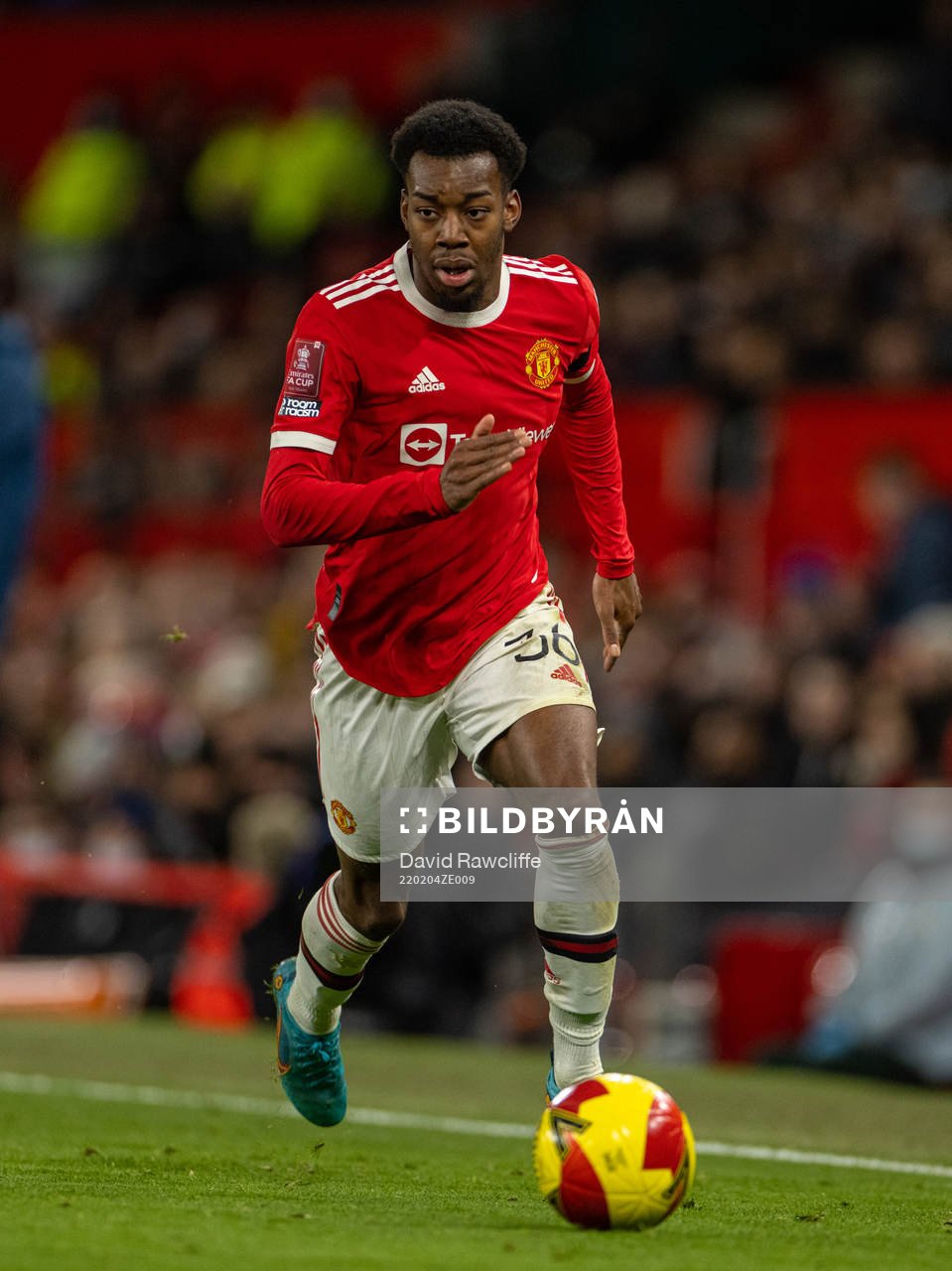 Manchester Uniteds Anthony Elanga