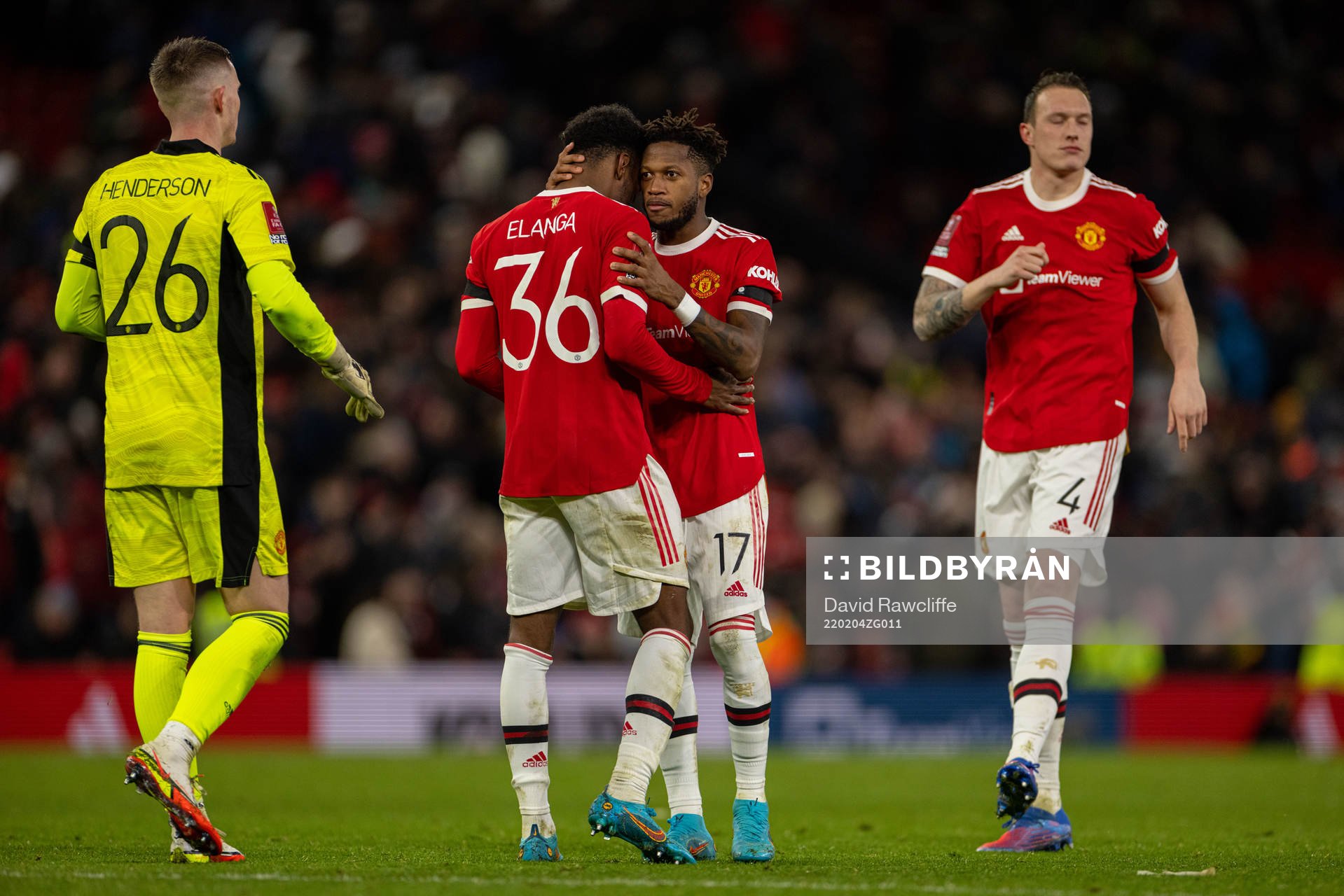 Manchester Uniteds Anthony Elanga deppar