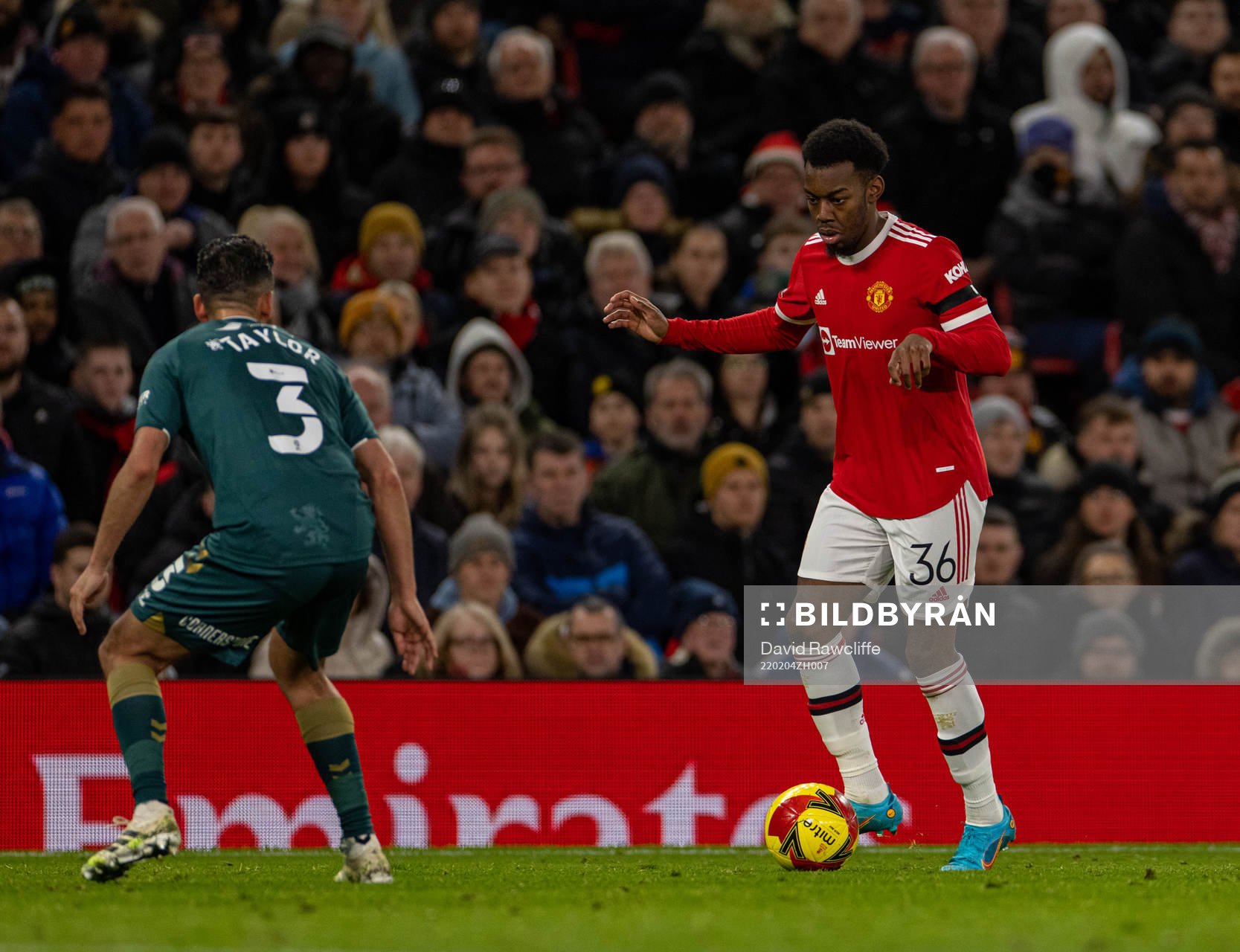 Manchester Uniteds Anthony Elanga