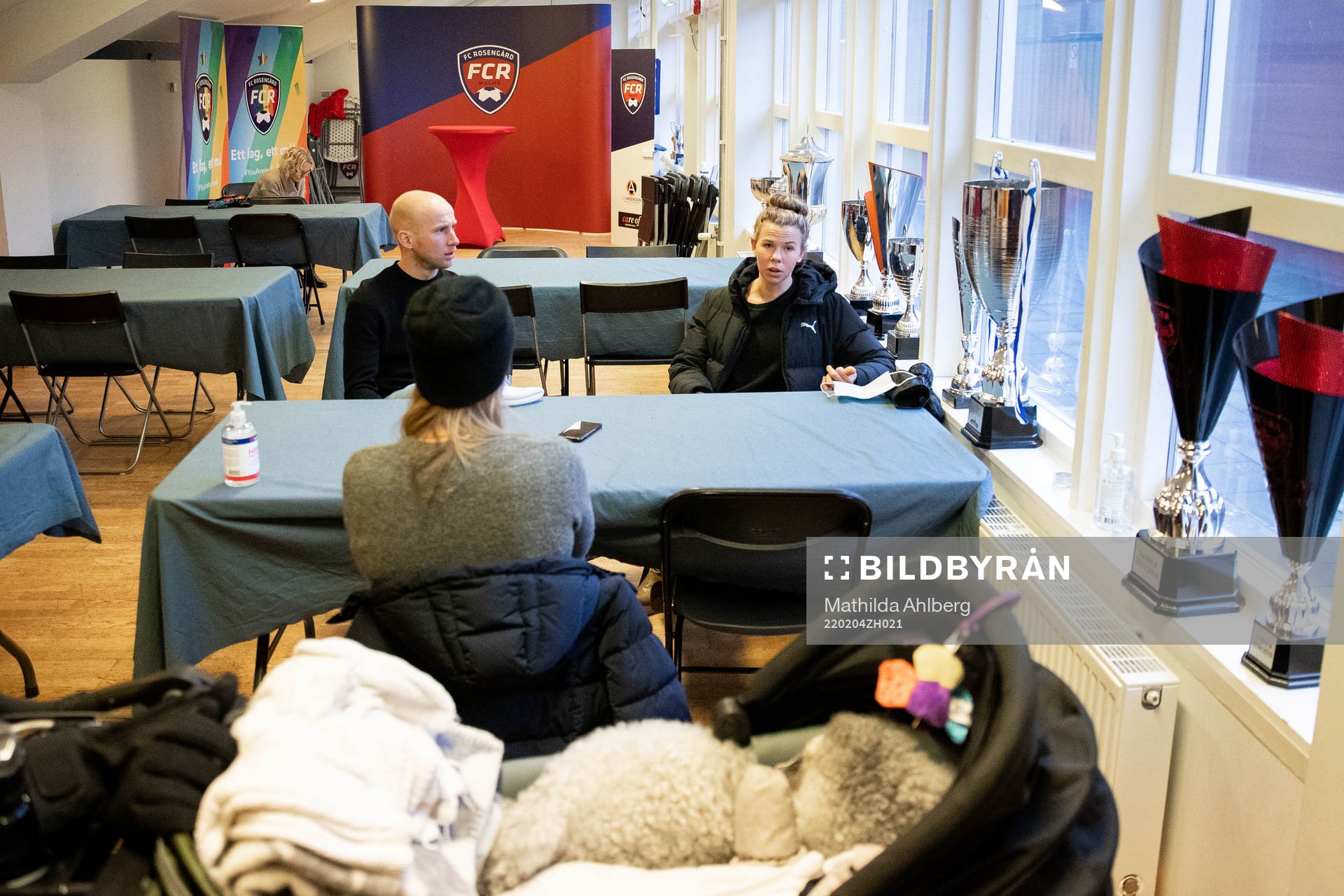Rosengårds Jessica Wik och maken Andreas Wik