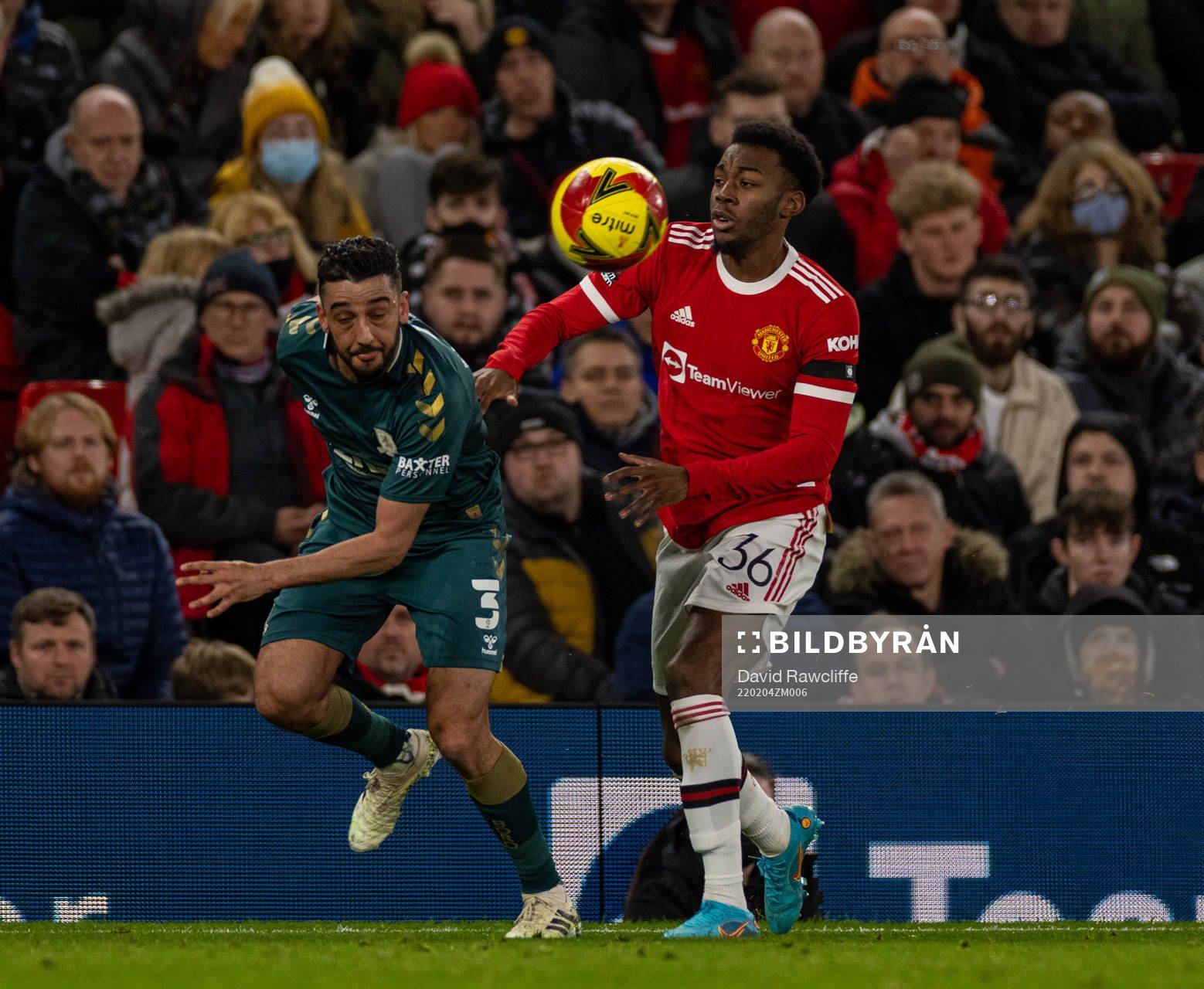 Manchester Uniteds Anthony Elanga
