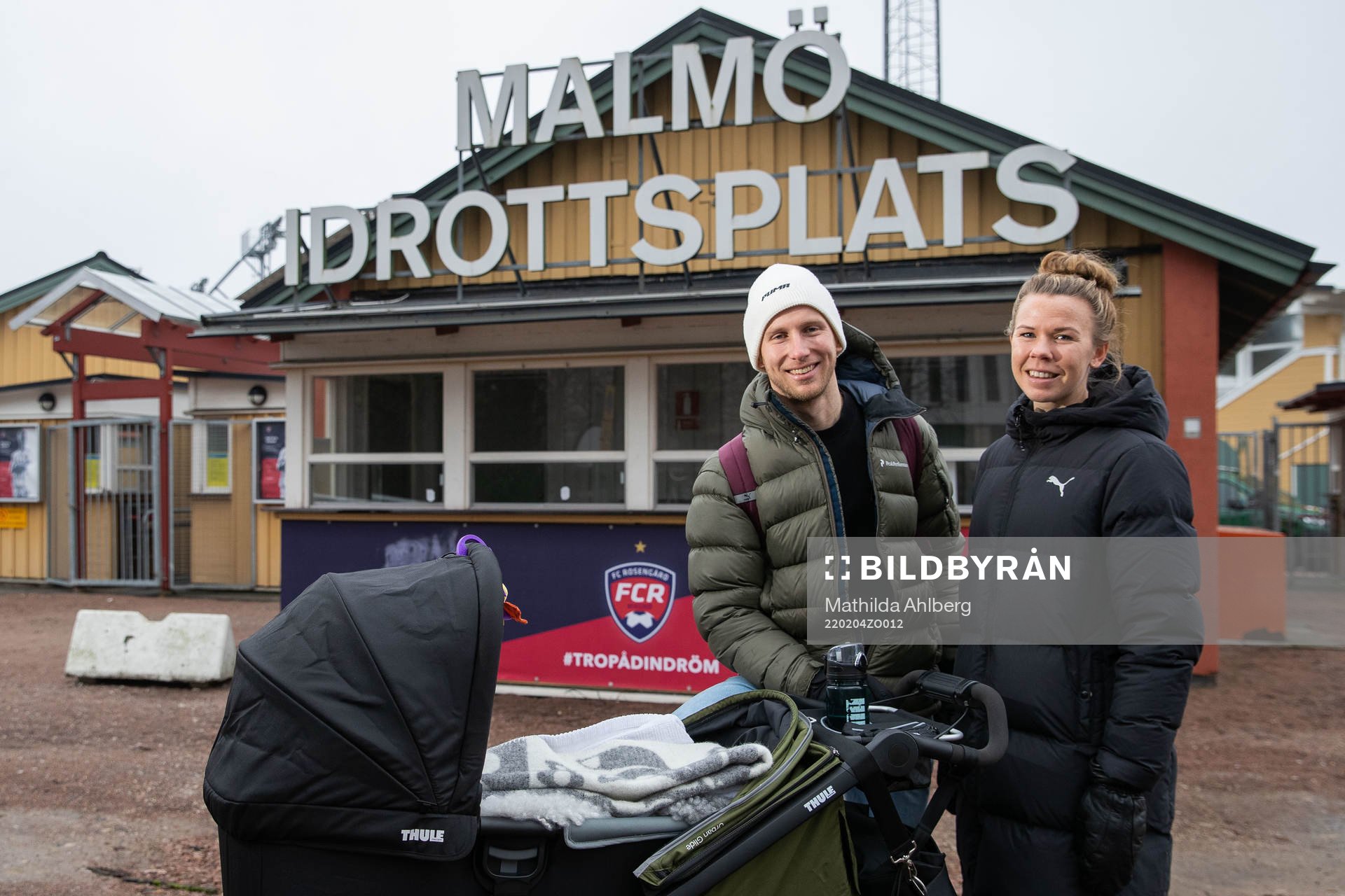 Rosengårds Jessica Wik och maken Andreas Wik