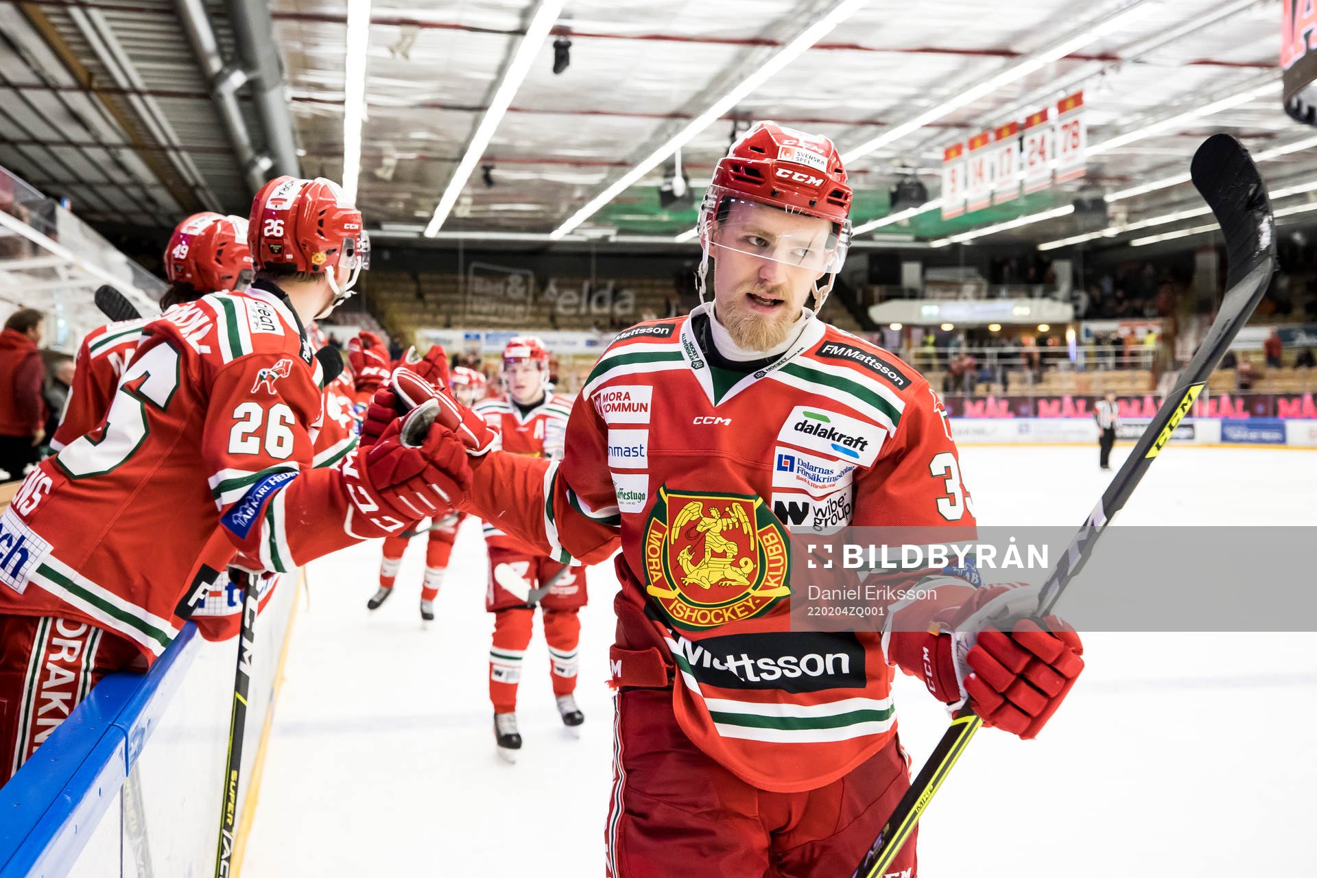 Moras Kristoffer Gunnarsson jubel