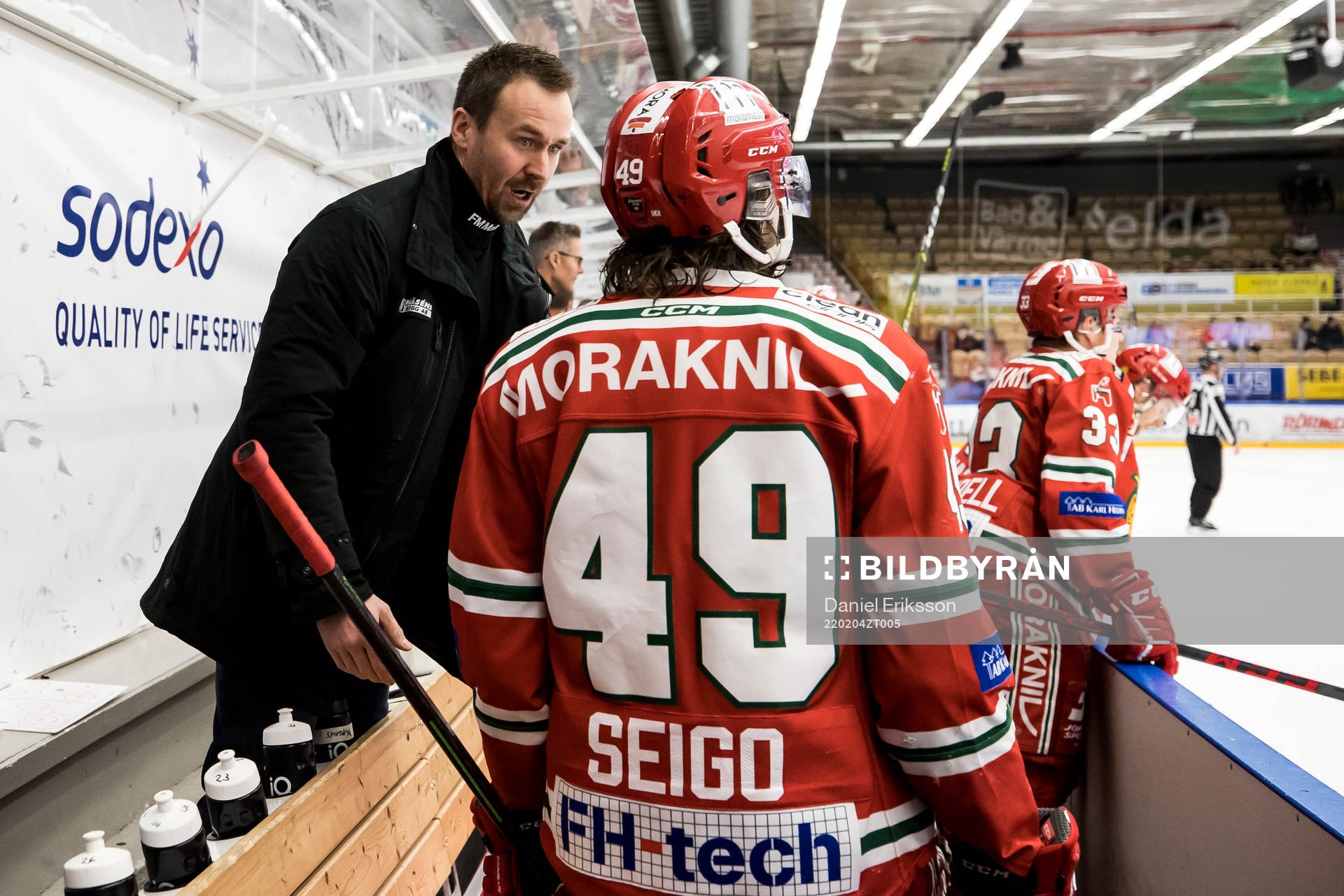 Moras fystränare Tomas Skogs