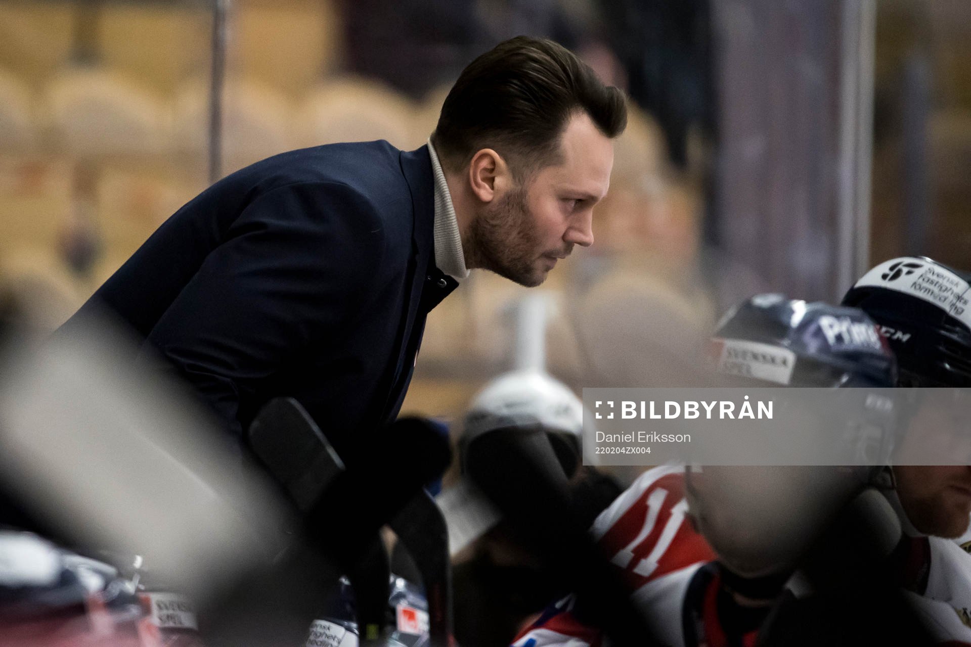 Västerviks tränare Martin Gudmundsson
