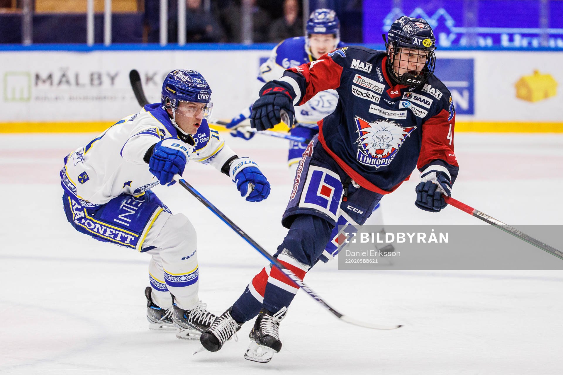 Leksands Martin Karlsson och Linköpings Mattias Hävelid