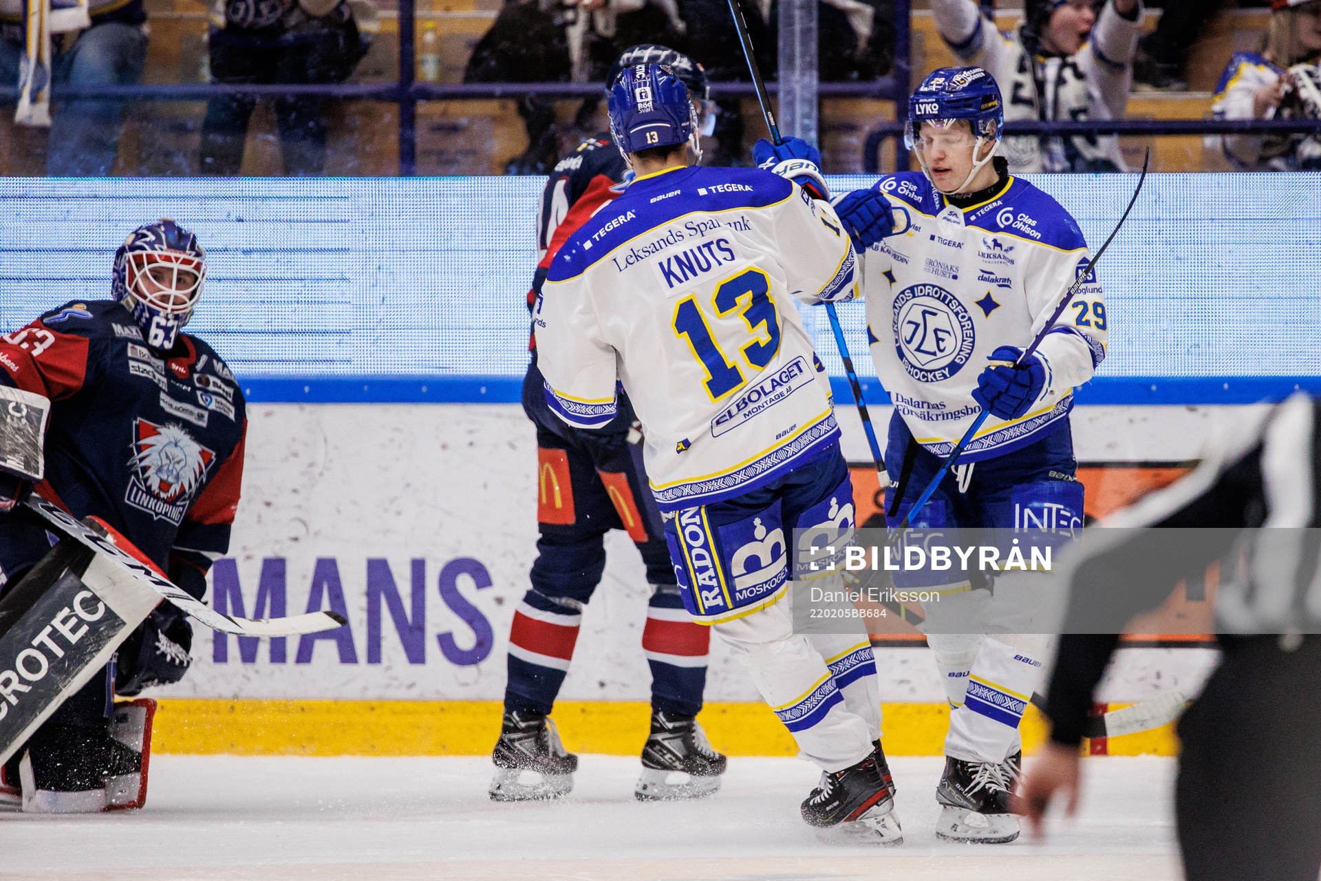 Leksands Emil Heineman jublar