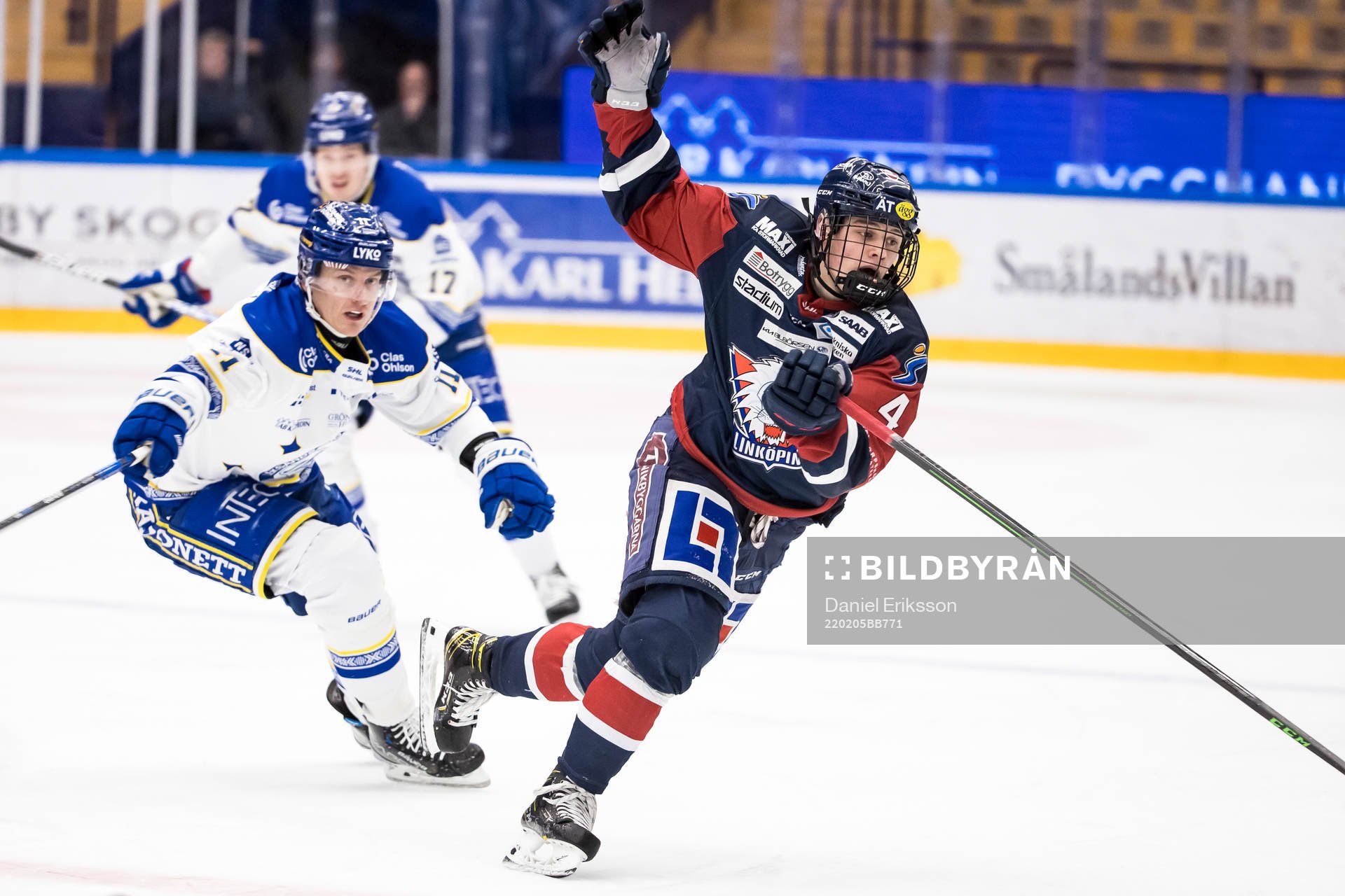 Leksands Martin Karlsson och Linköpings Mattias Hävelid