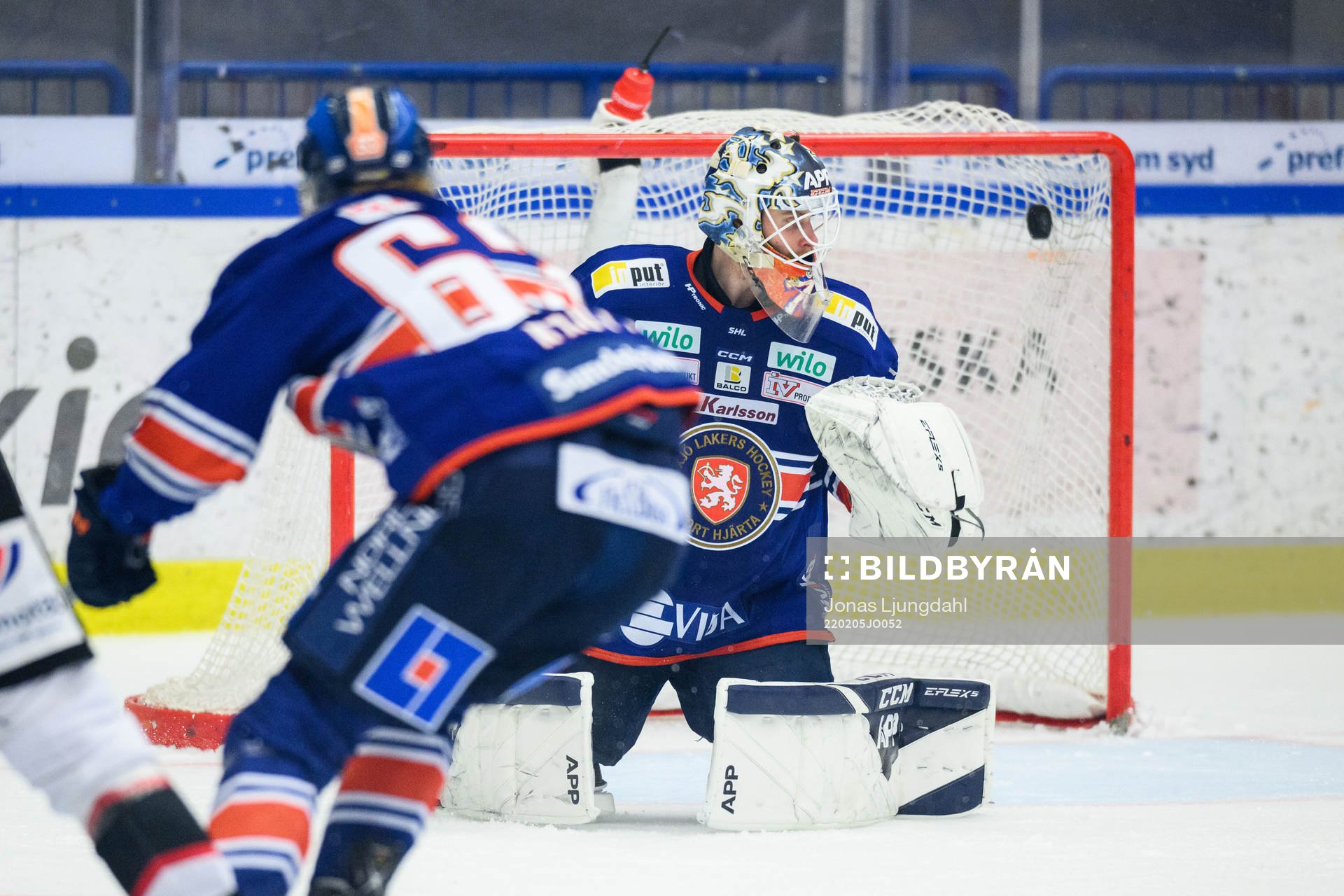 Växjös målvakt Adam Åhman släpper in 4-6