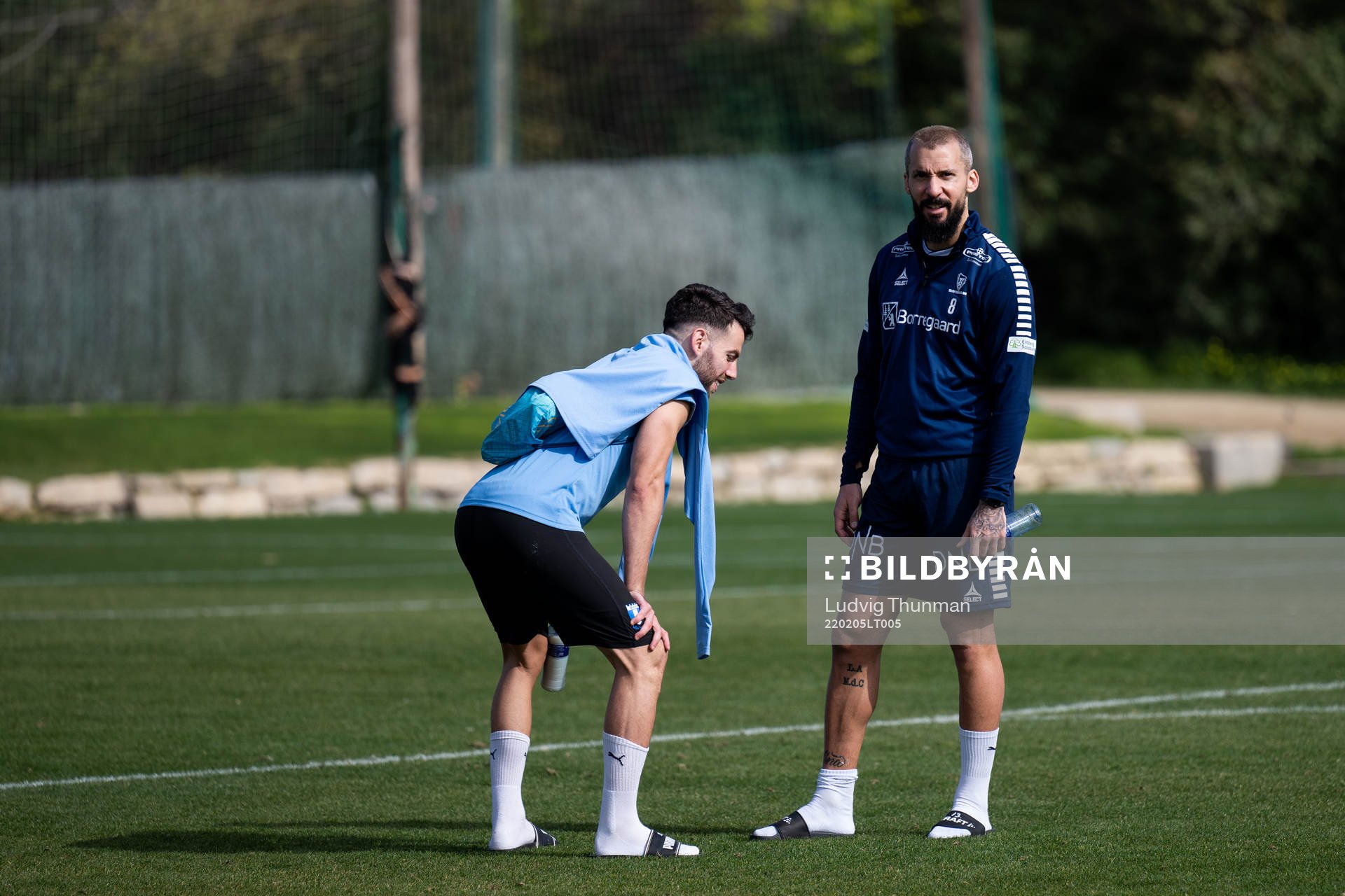 Erdal Rakip och Sarpsborgs Guillermo Molins