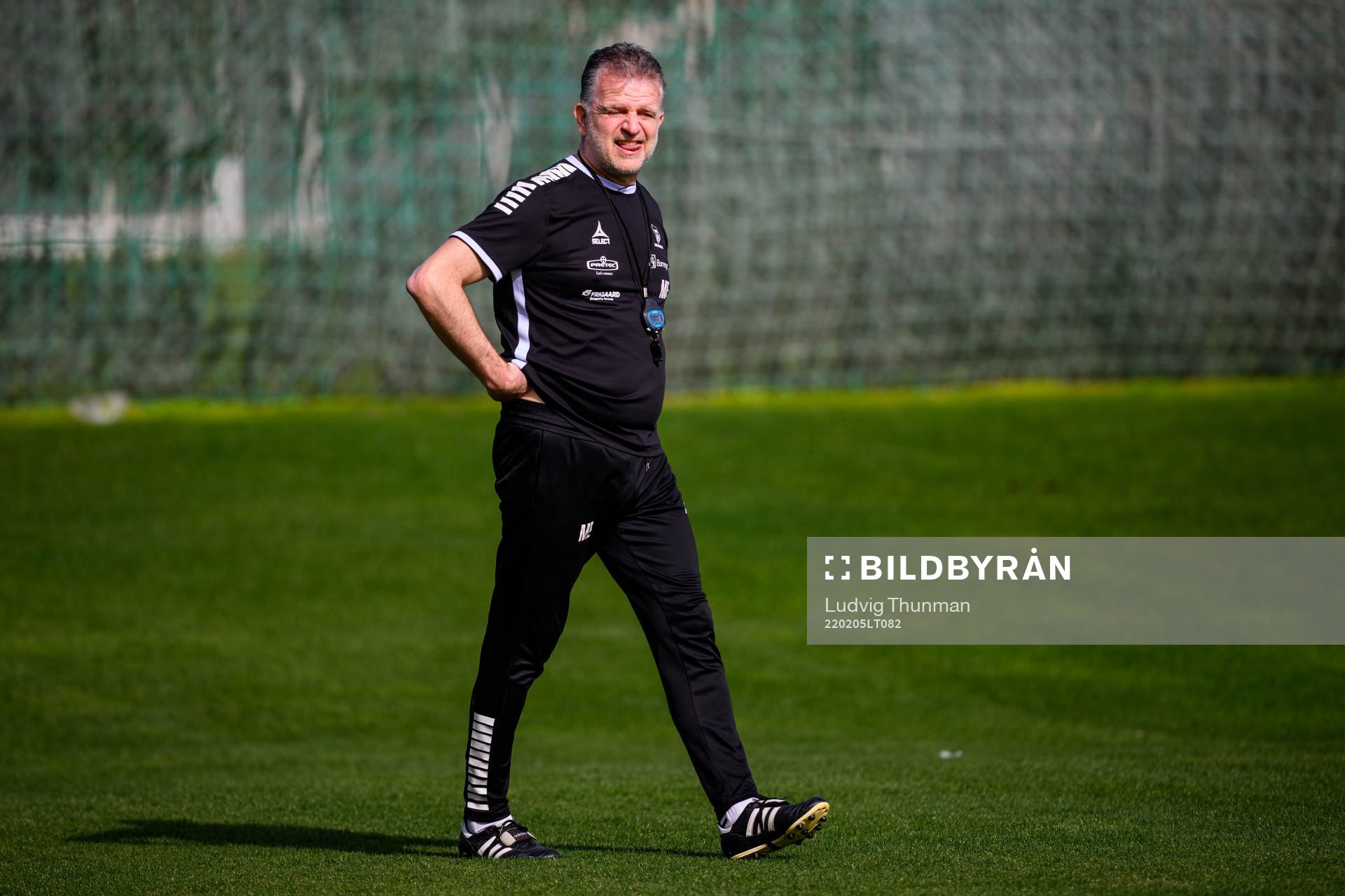 Sarpsborg 08 assisterande tränare Magnus Edlund besöker