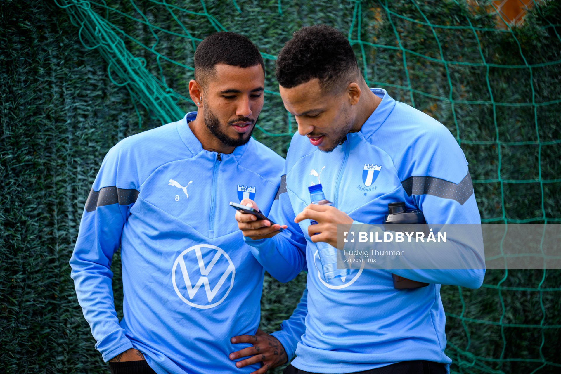 Sergio Pena och Martin Olsson