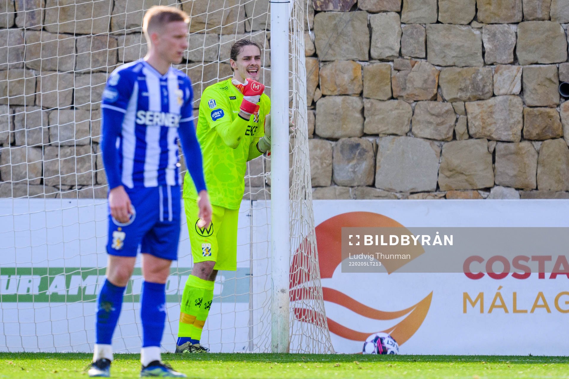 IFK Göteborgs målvakt Adam Ingi Benediktsson