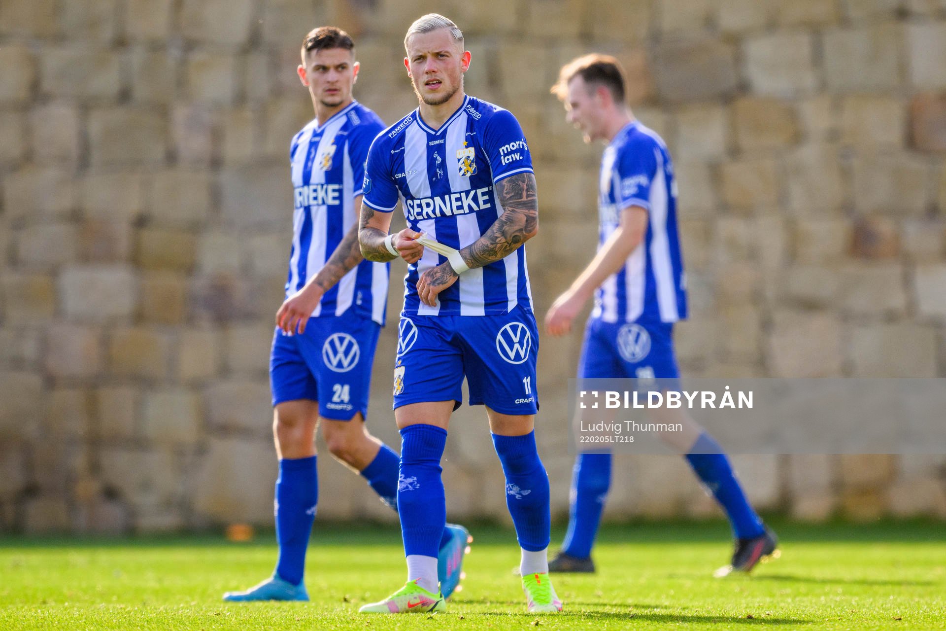 IFK Göteborgs Filip Ambroz och Erik Sorga deppar