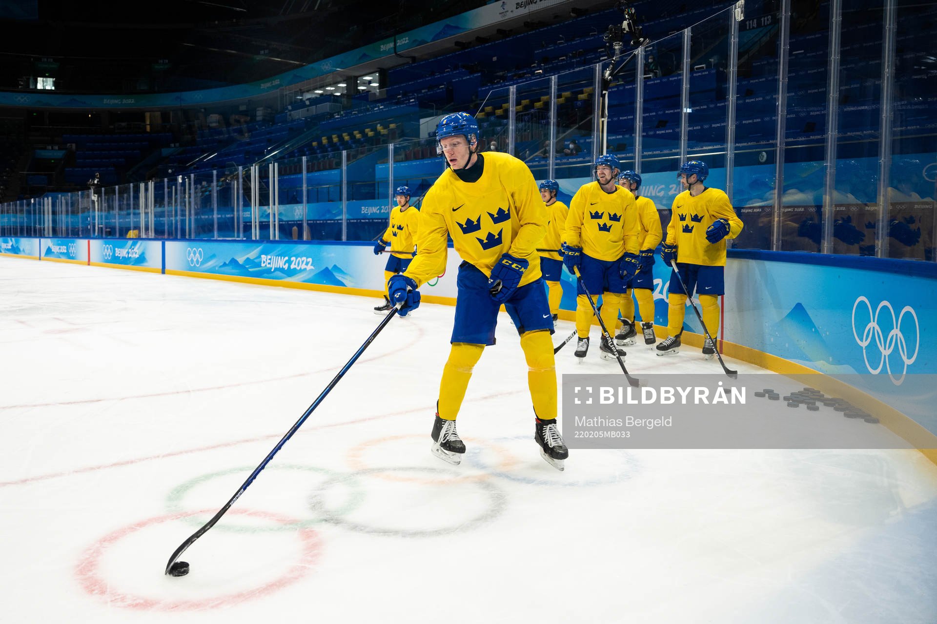Fredrik Olofsson of the Swedish men’s national ice hockey