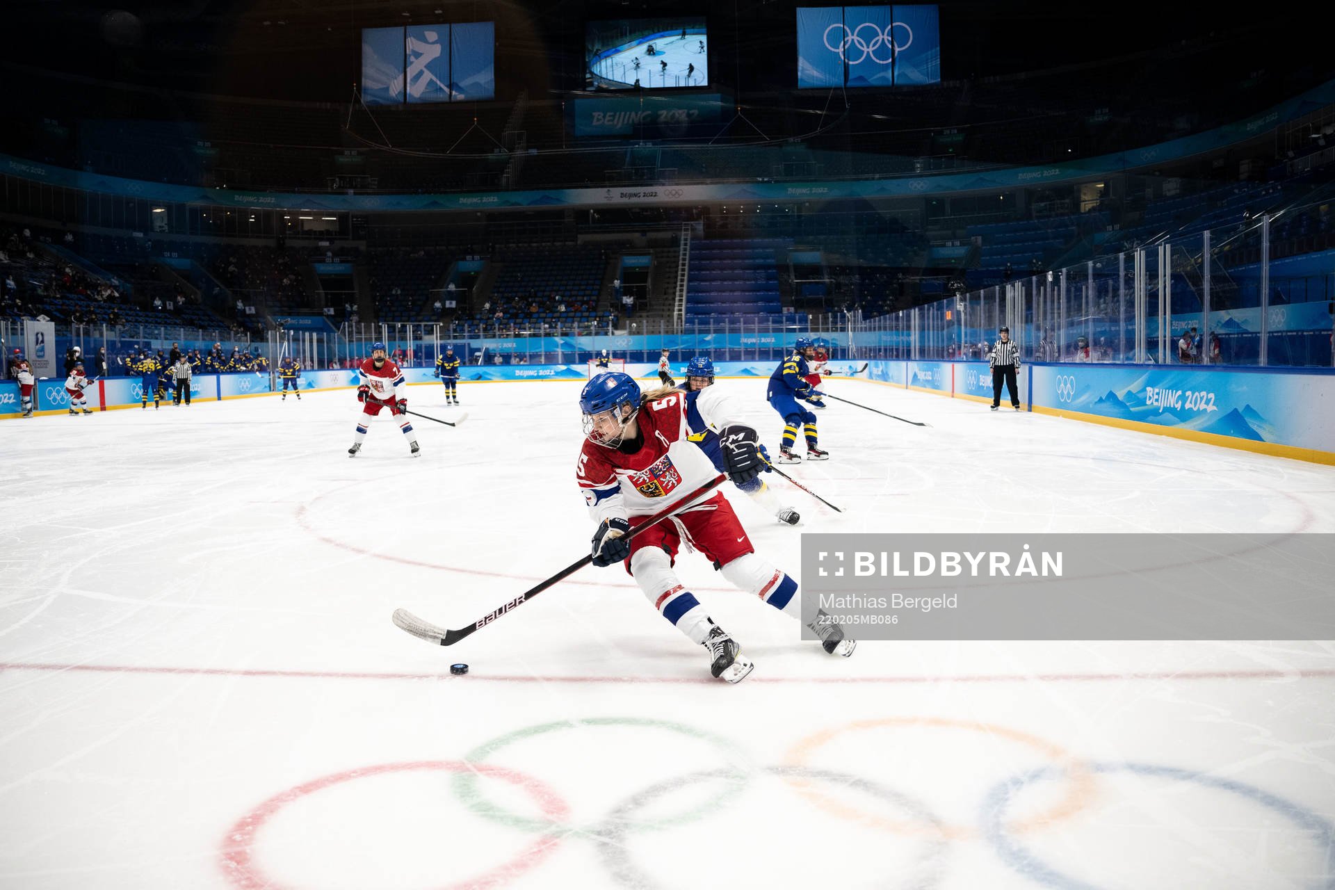 Samantha Kolowratova of Czech Republic in the women’s ice
