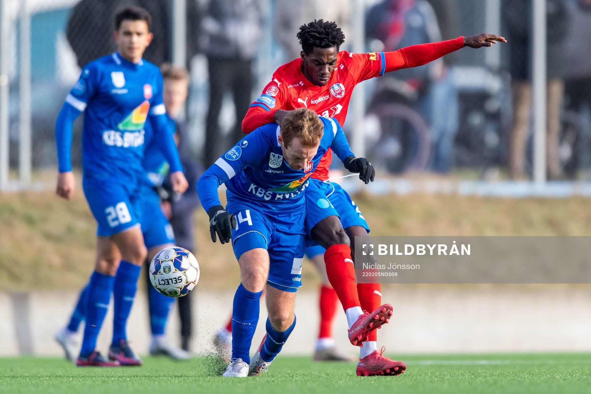 Hvidovre Christopher Østberg och Helsingborgs Benjamin