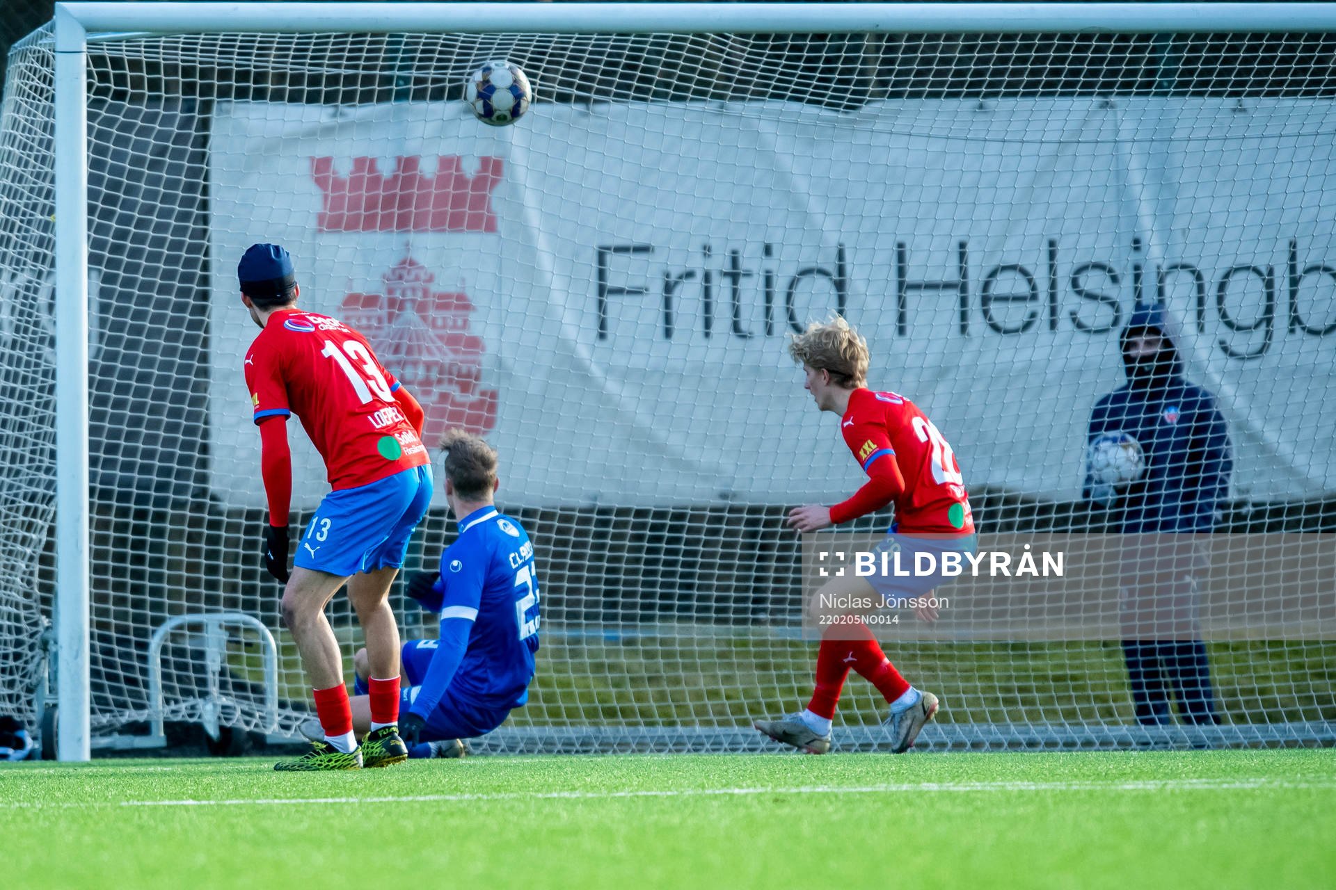 Hvidovres Nicolai Clausen gör 0-1
