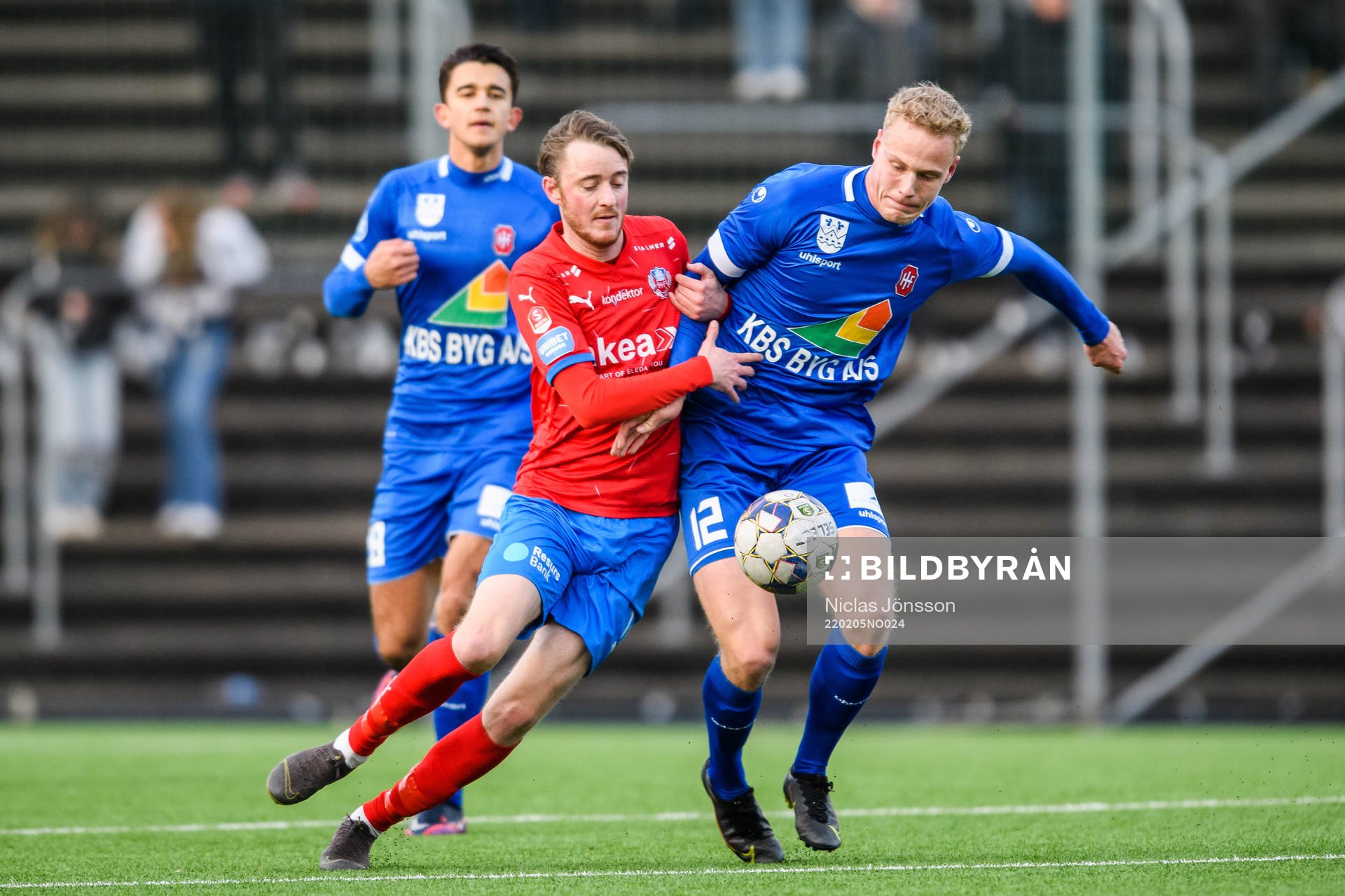 Helsingborgs Rasmus Jönsson och Hvidovres Magnus Lysholm