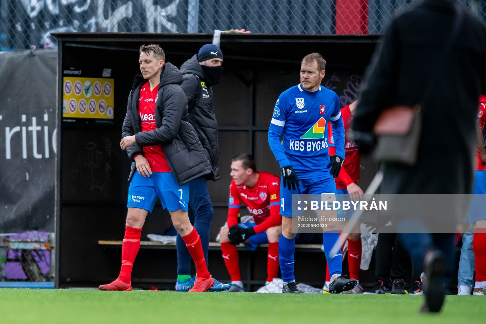 Helsingborgs Viktor Lundberg deppar