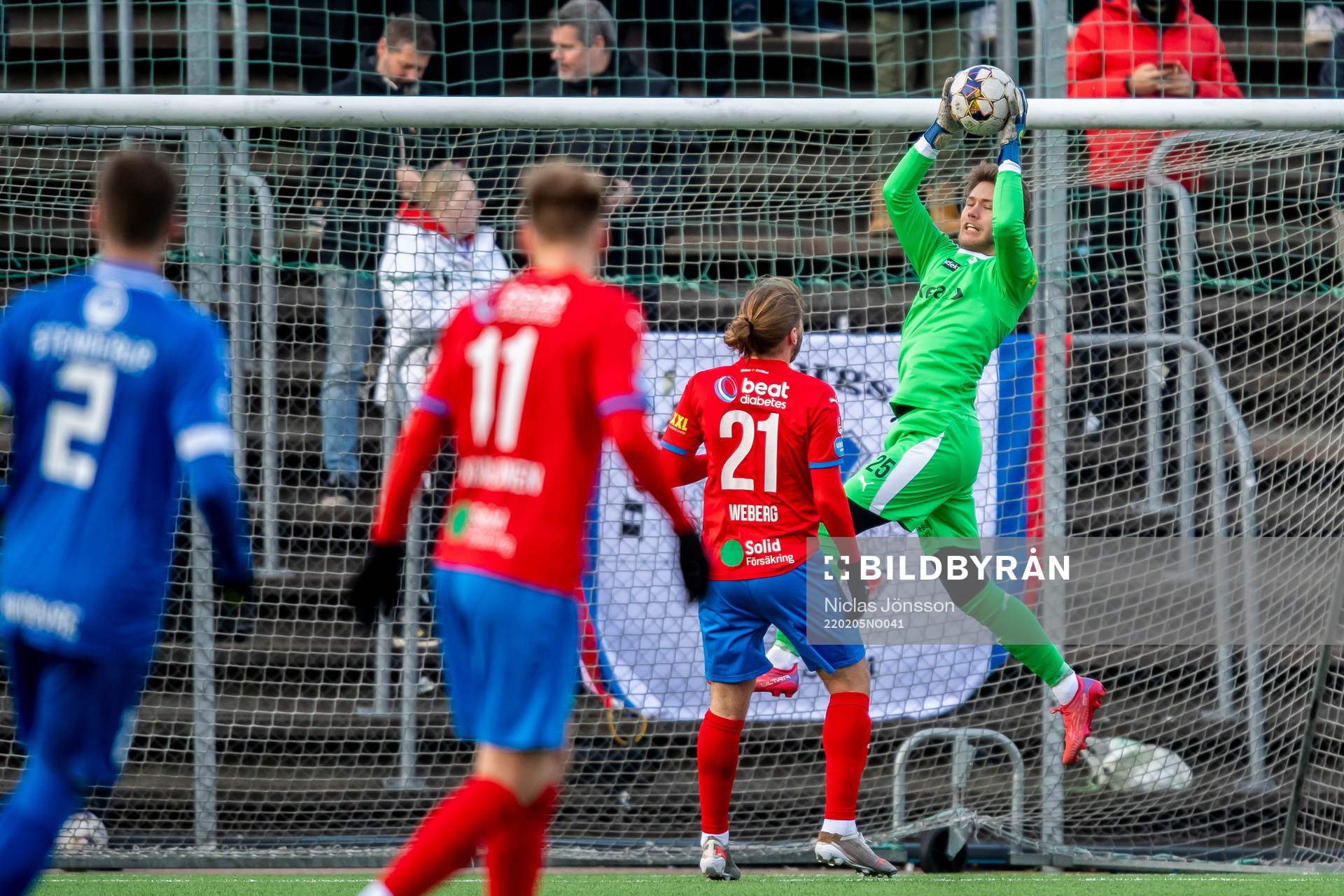 Helsingborgs målvakt Kalle Joelsson