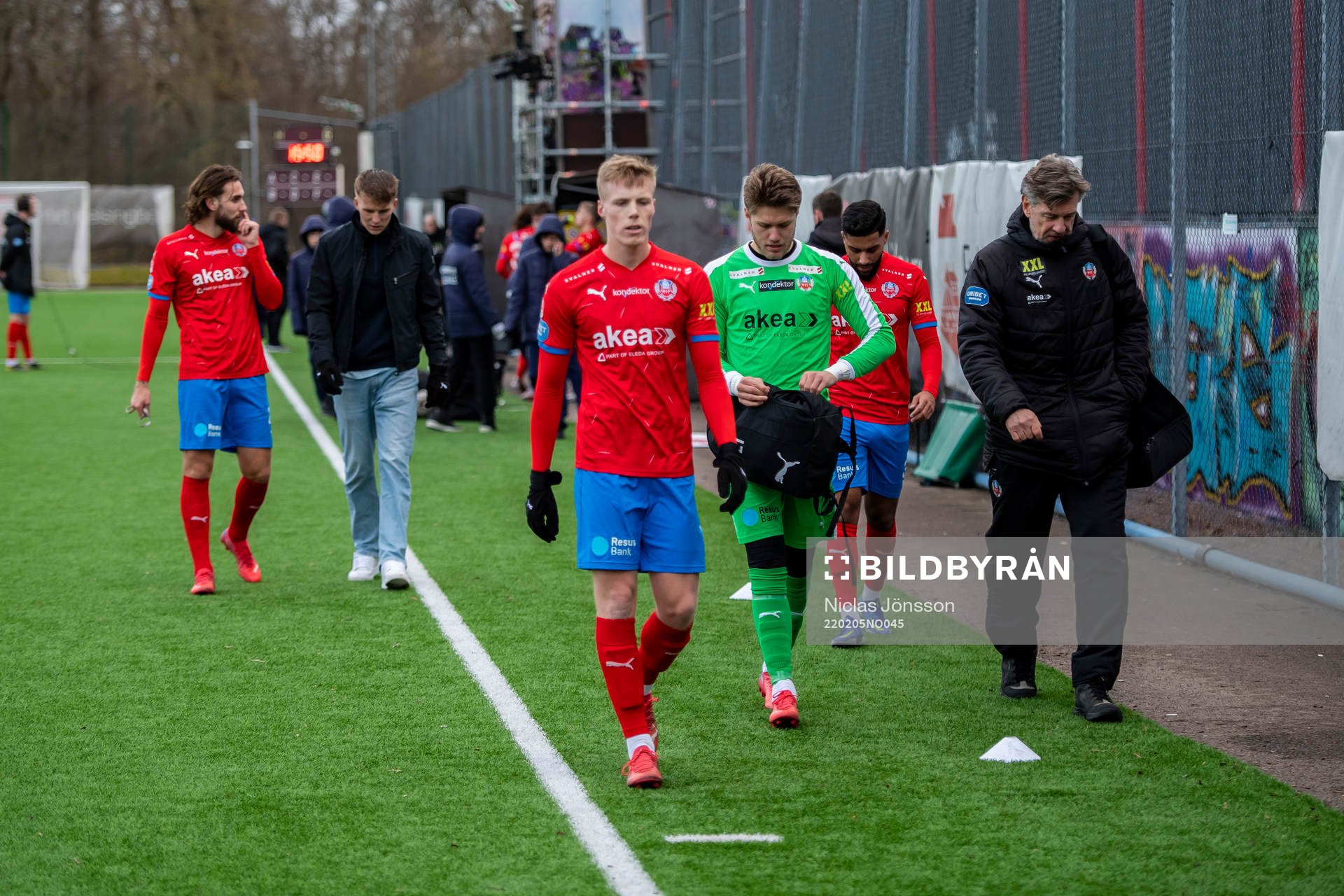 Helsingborgs spelarna deppar