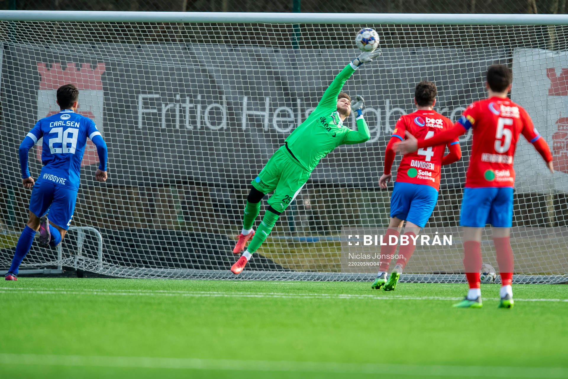 Helsingborgs målvakt Kalle Joelsson