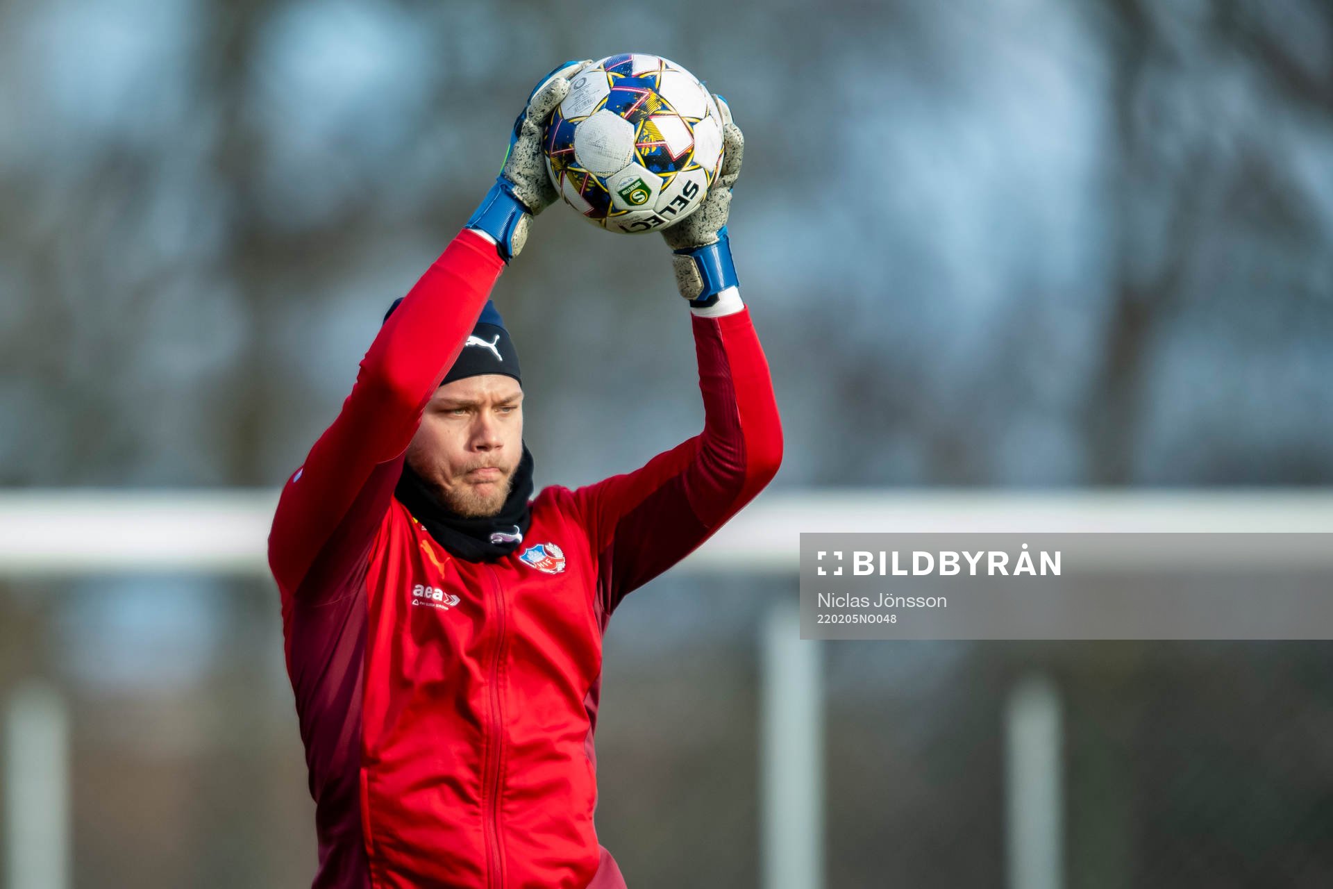 Helsingborgs målvakt Kalle Joelsson