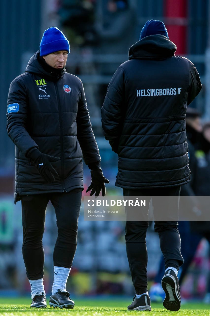 Helsingborgs assisterande tränare Mattias Lindström