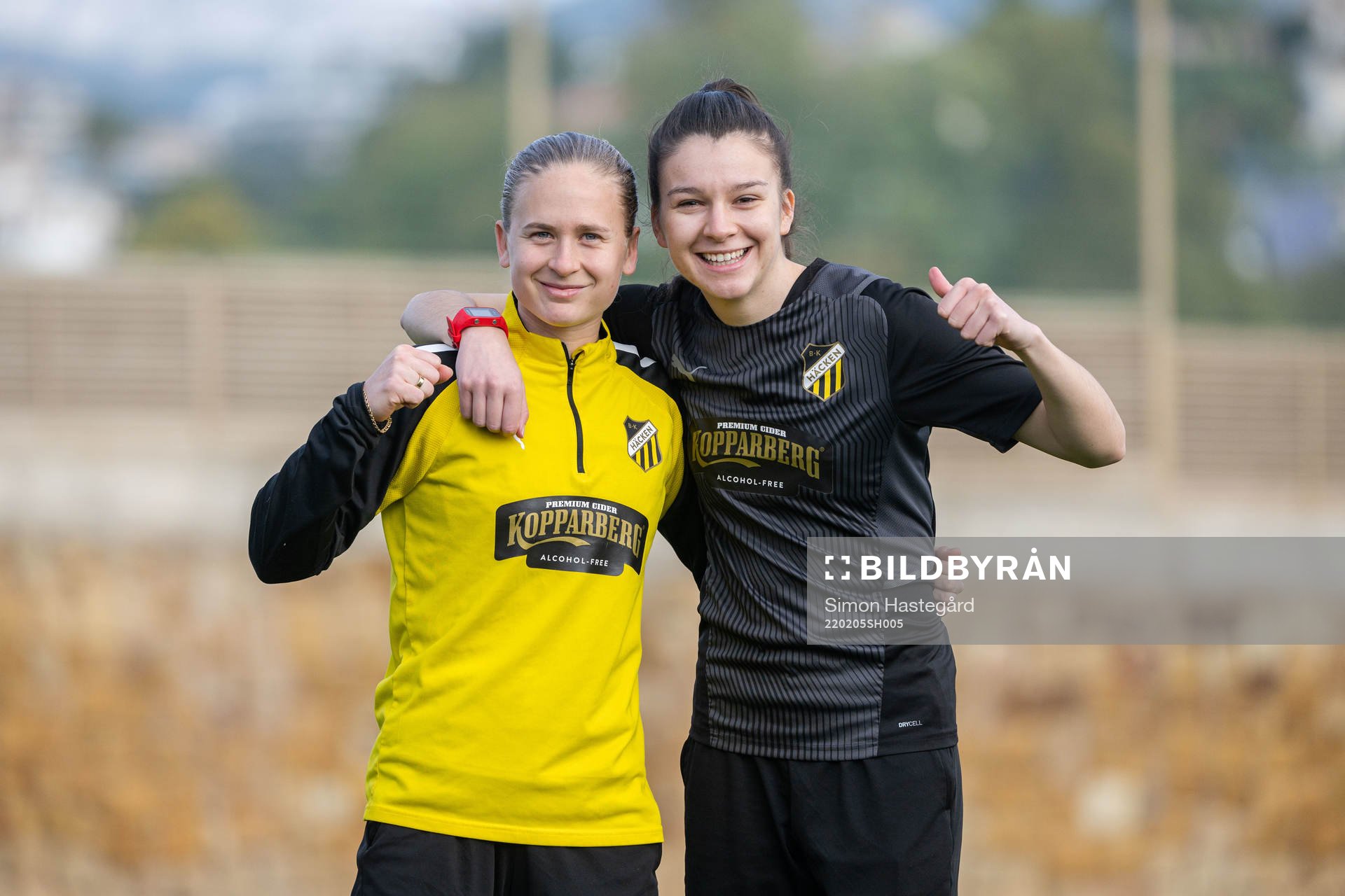 Filippa Curmark och Anna Csiki