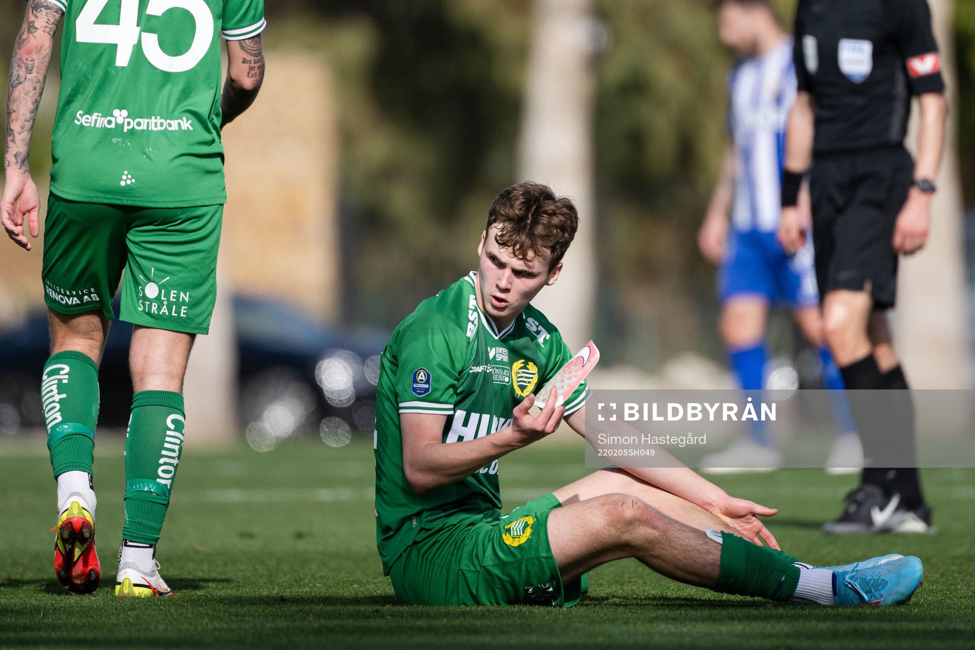 Hammarbys Williot Swedberg deppar
