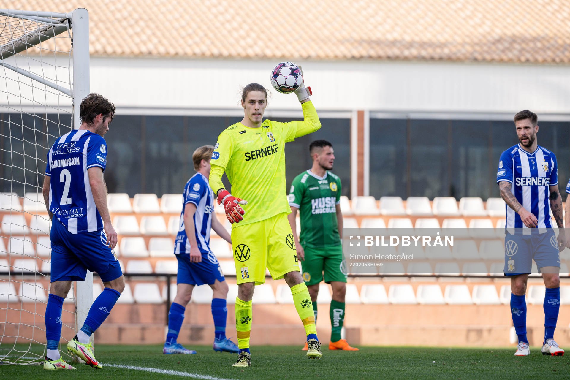 IFK Göteborgs målvakt Adam Ingi Benediktsson