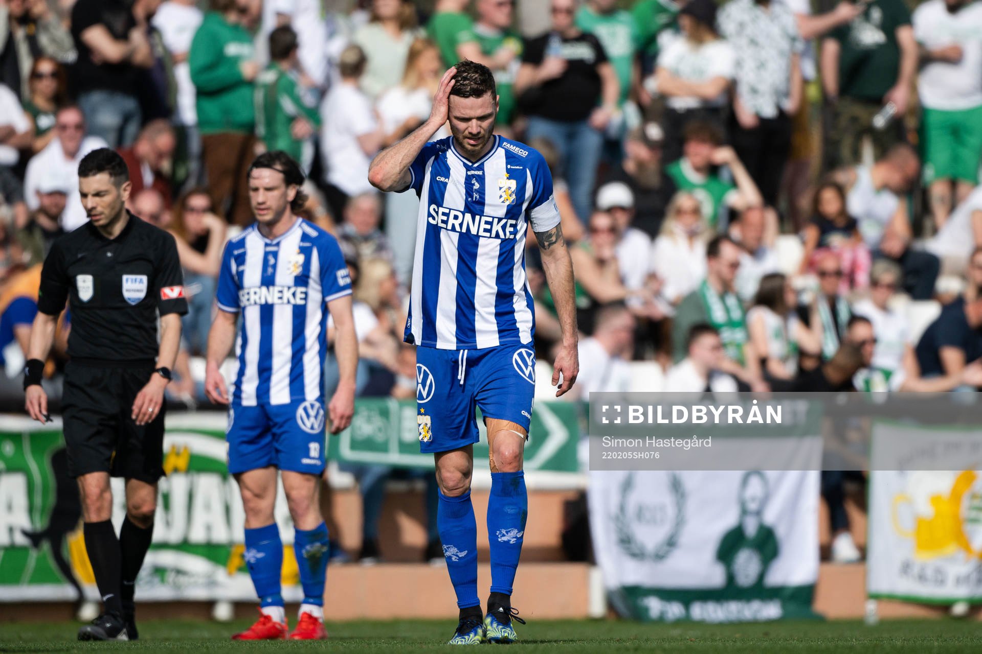 IFK Göteborgs Marcus Berg deppar