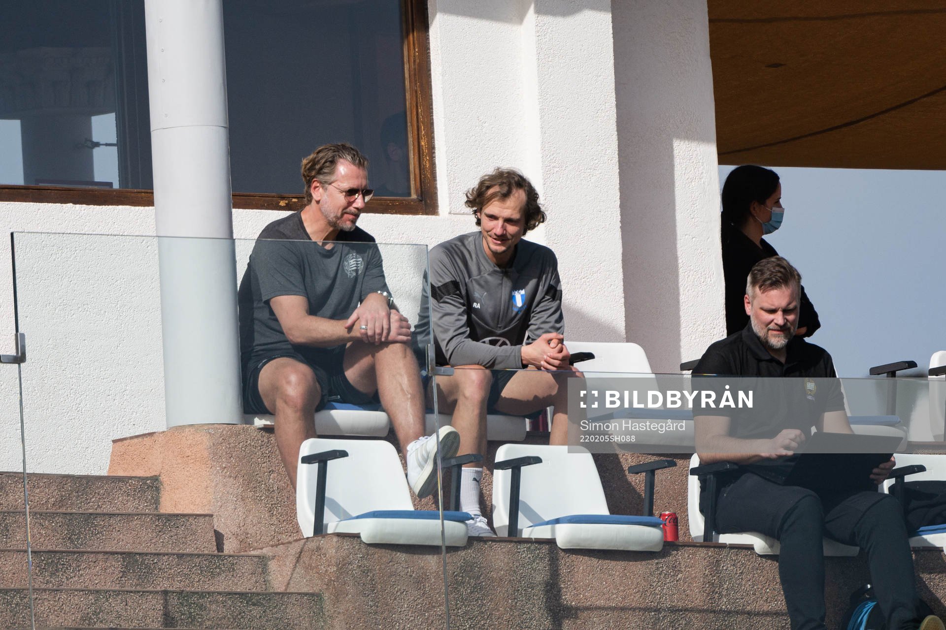 Hammarbys sportchef Jesper Jansson och Malmö FFs scout