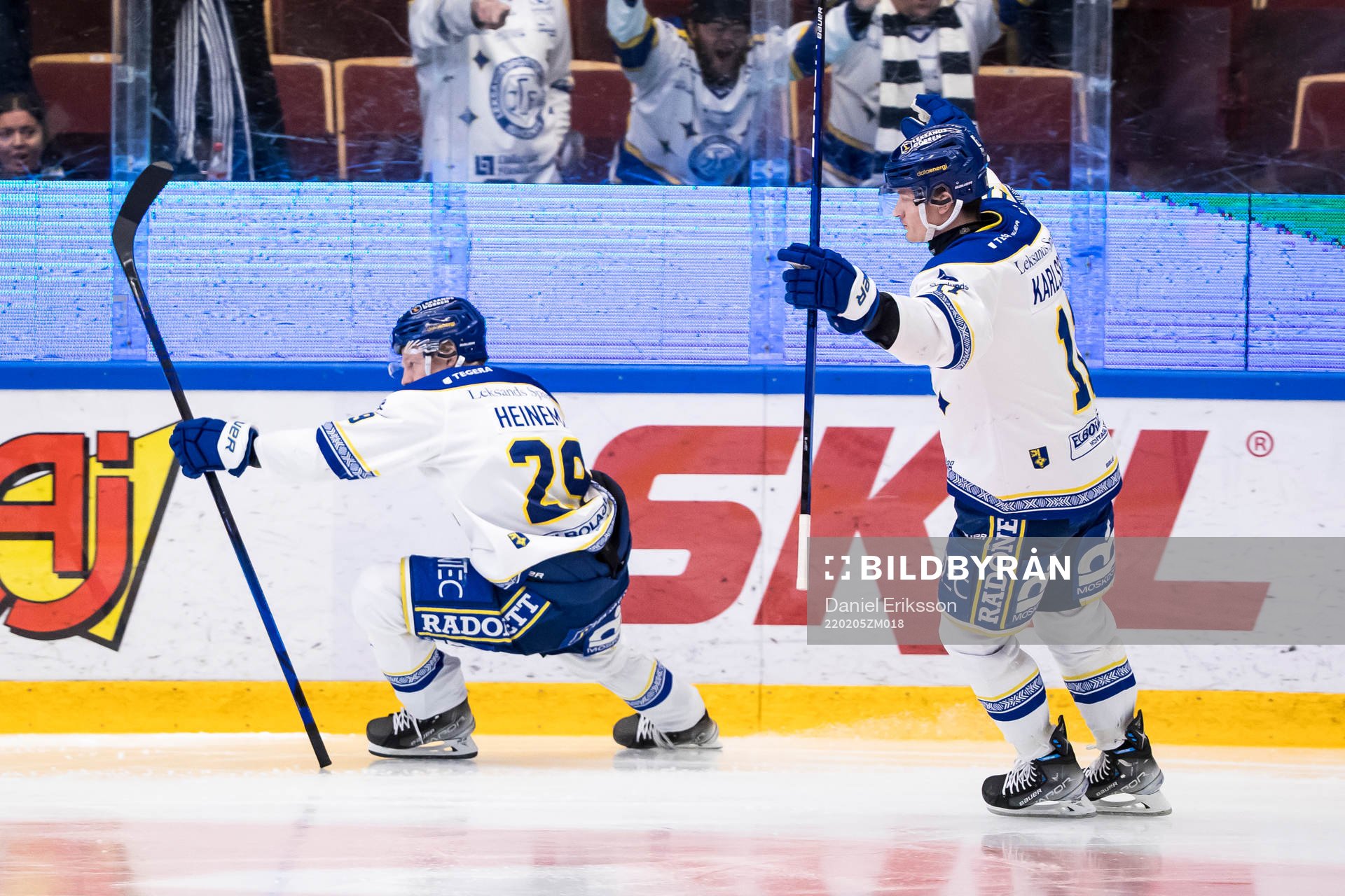 Leksands Emil Heineman jubel