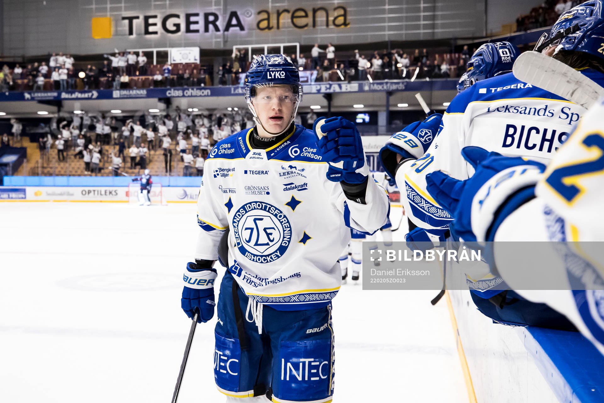 Leksands Emil Heineman jubel