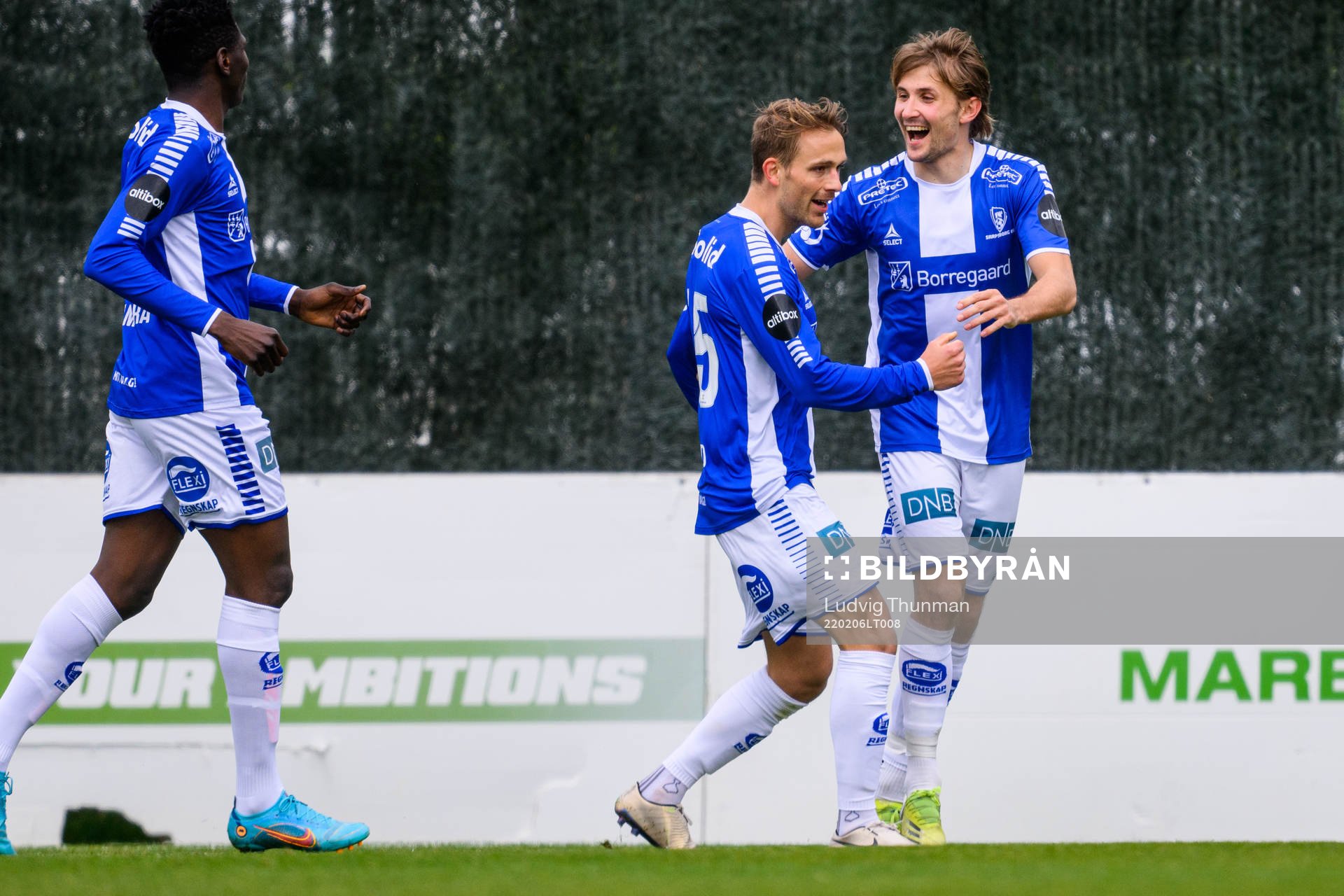 Mikkel Maigaard of Sarpsborg 08 celebrates